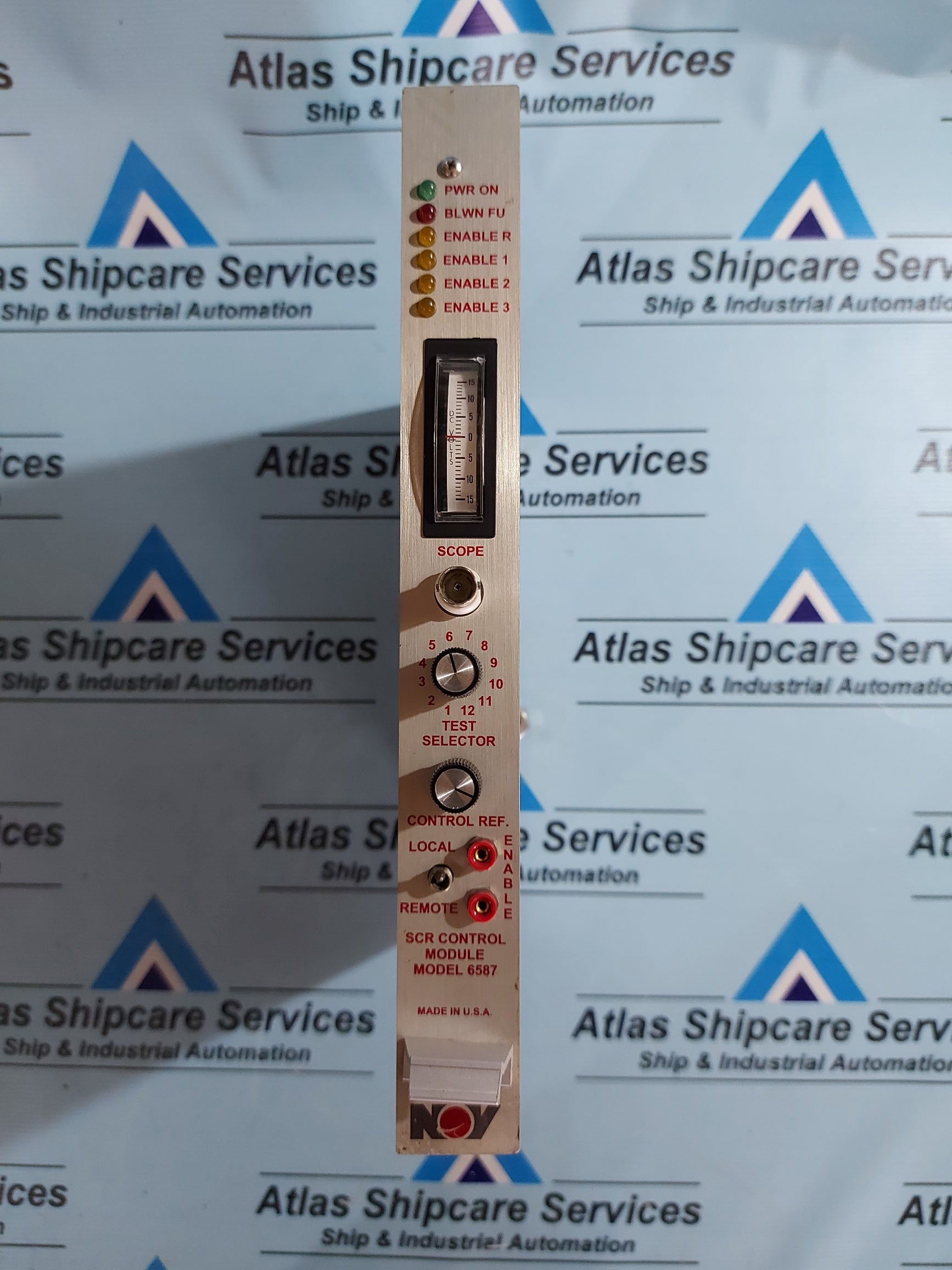 NATIONAL OILWELL SCR CONTROL MODULE BD.018-006587 REV.A – Atlas ...