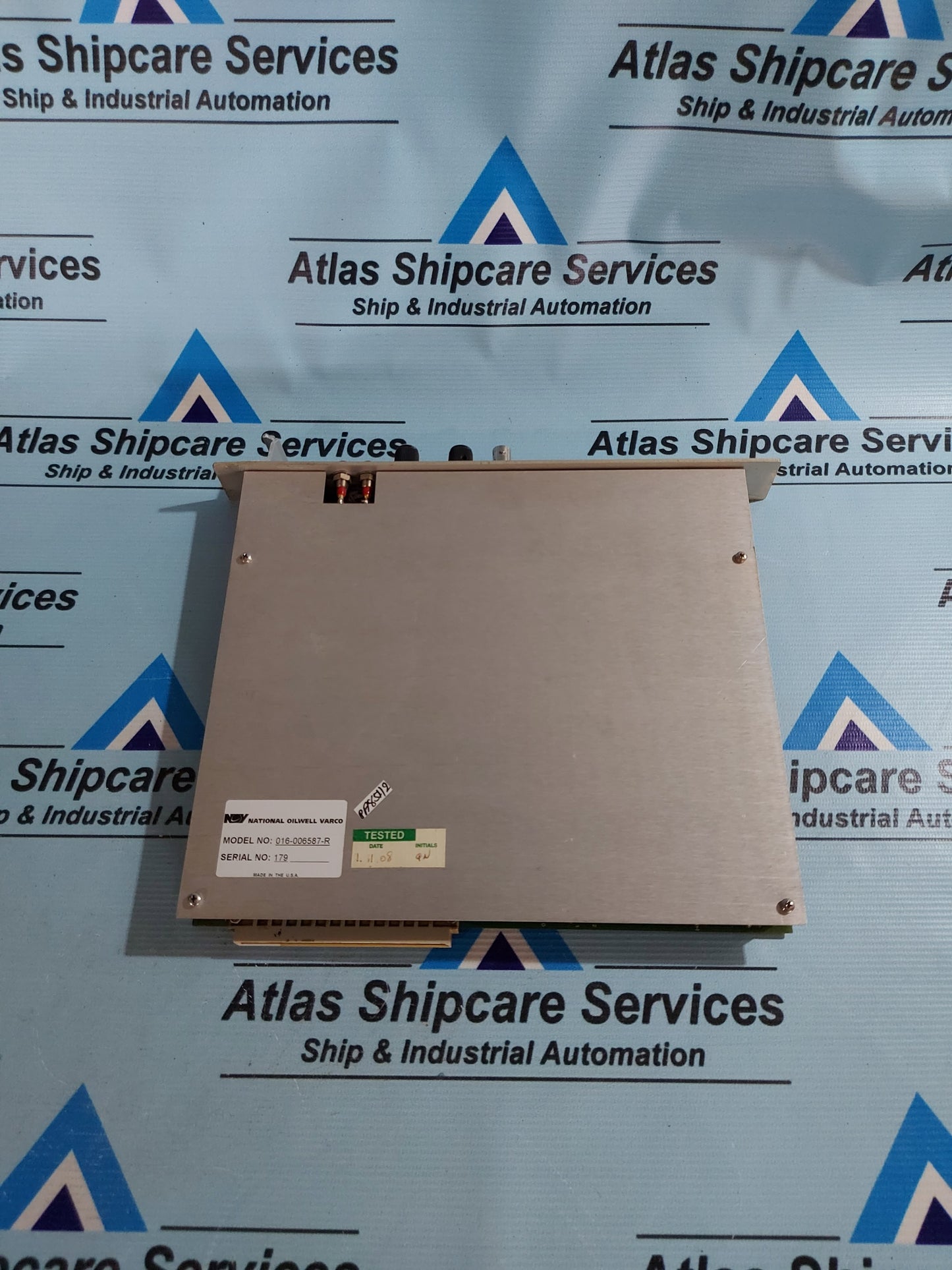 NATIONAL OILWELL SCR CONTROL MODULE BD.018-006587 REV.A