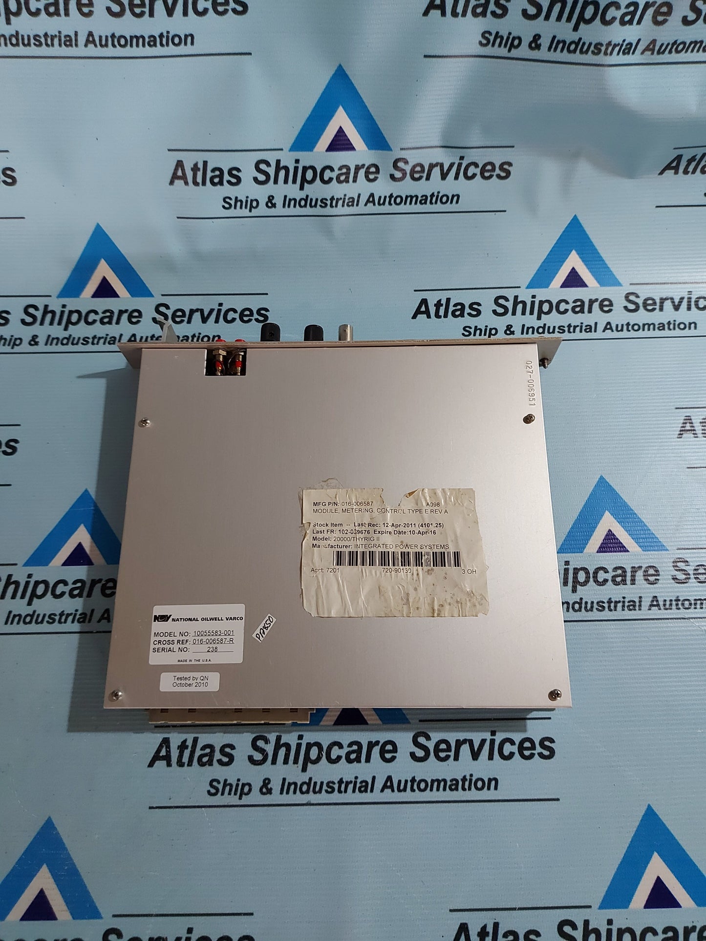 NATIONAL OILWELL SCR CONTROL MODULE BD.018-006587 REV.B