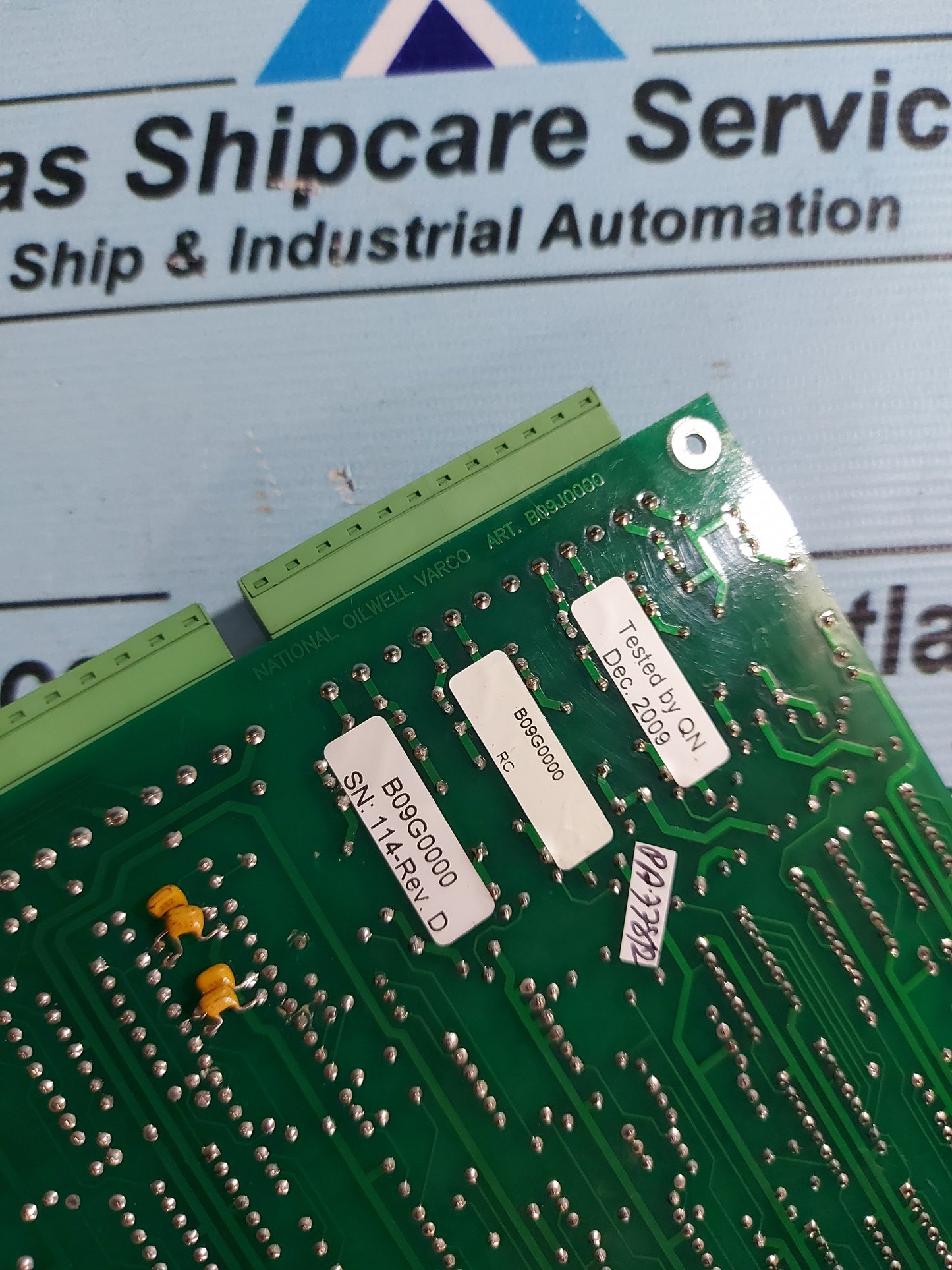 NATIONAL OILWELL VARCO B09G0000 REGULATOR BOARD DC EXCITATION SUPPLY