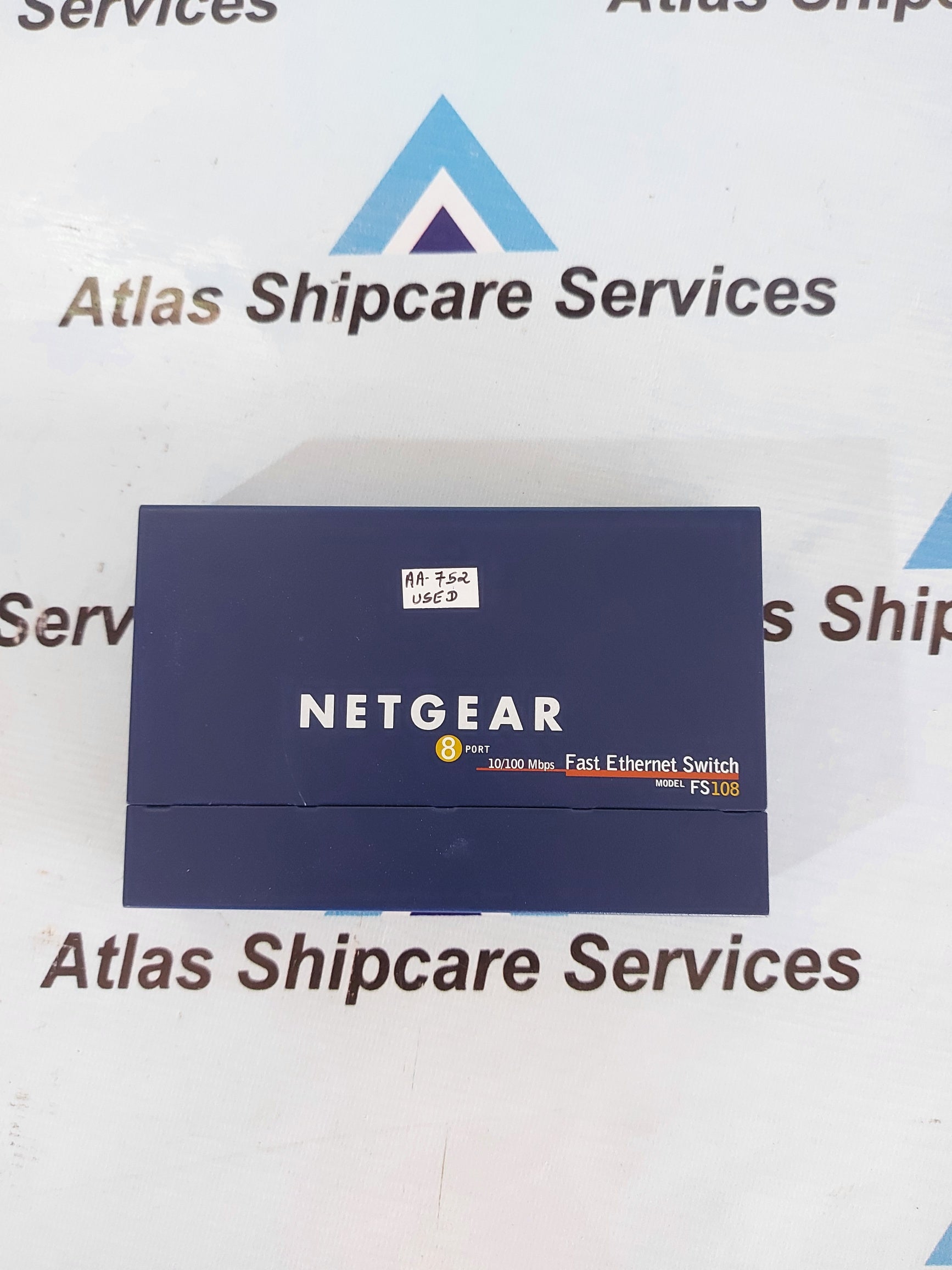 NETGEAR FS108 8 PORT 10/100 Mbps FAST ETHERNET SWITCH