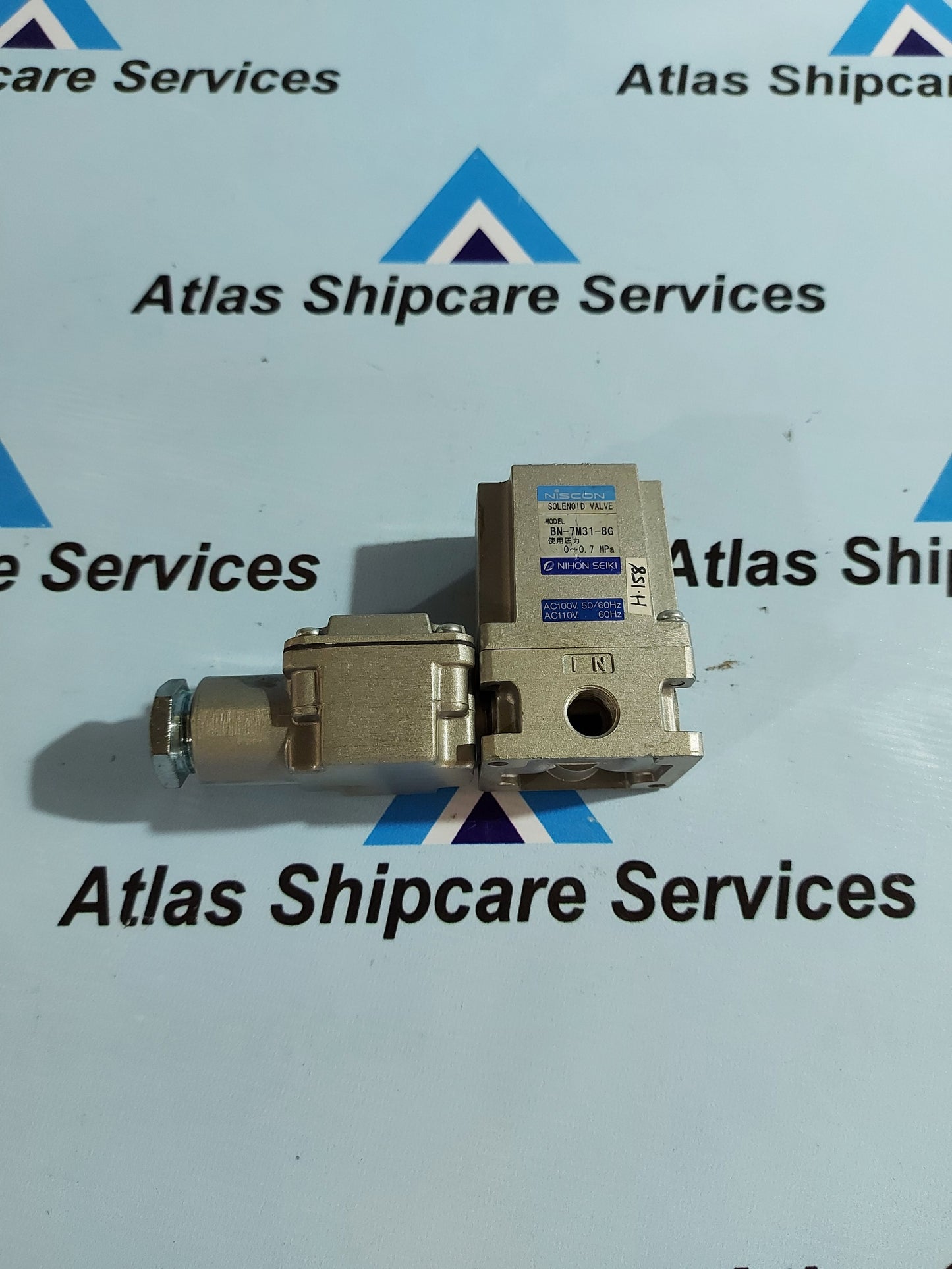 NIHON SEIKI BN-7M31-8G NISCON SOLENOID VALVE H158
