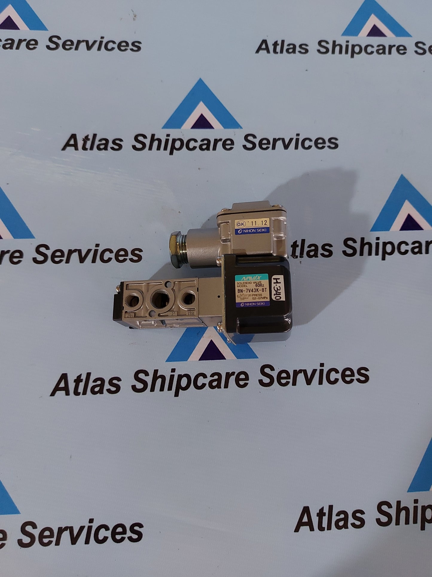 NIHON SEIKI BN-7V43K-8T SOLENOID VALVE H340