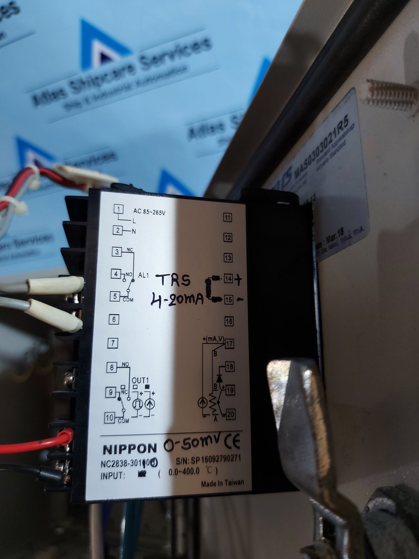 NIPPON NC2838 OXYGEN ANALYZER