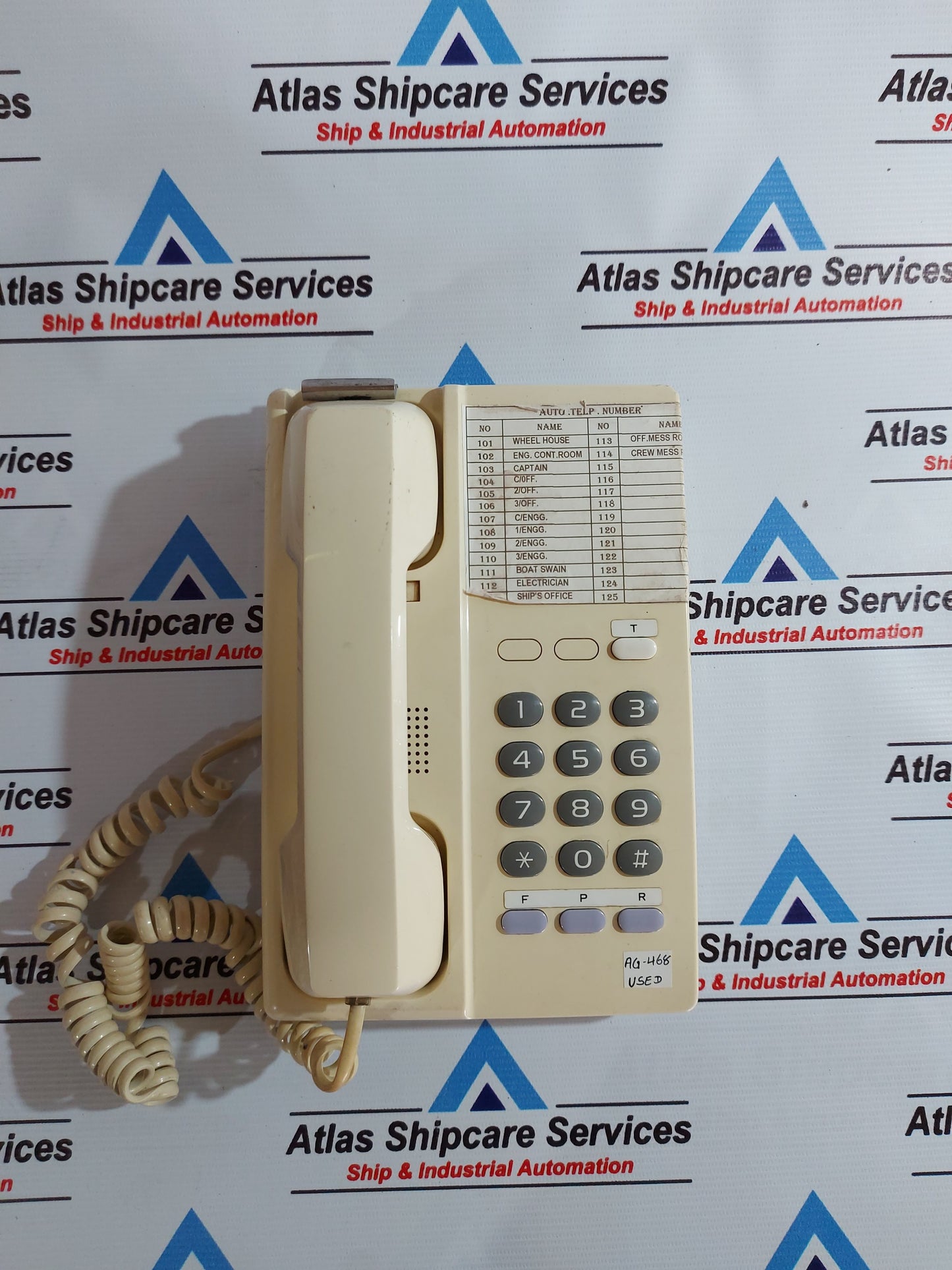 NIPPON OKI MARINE TELEPHONE ODA-1180-1 N AG468