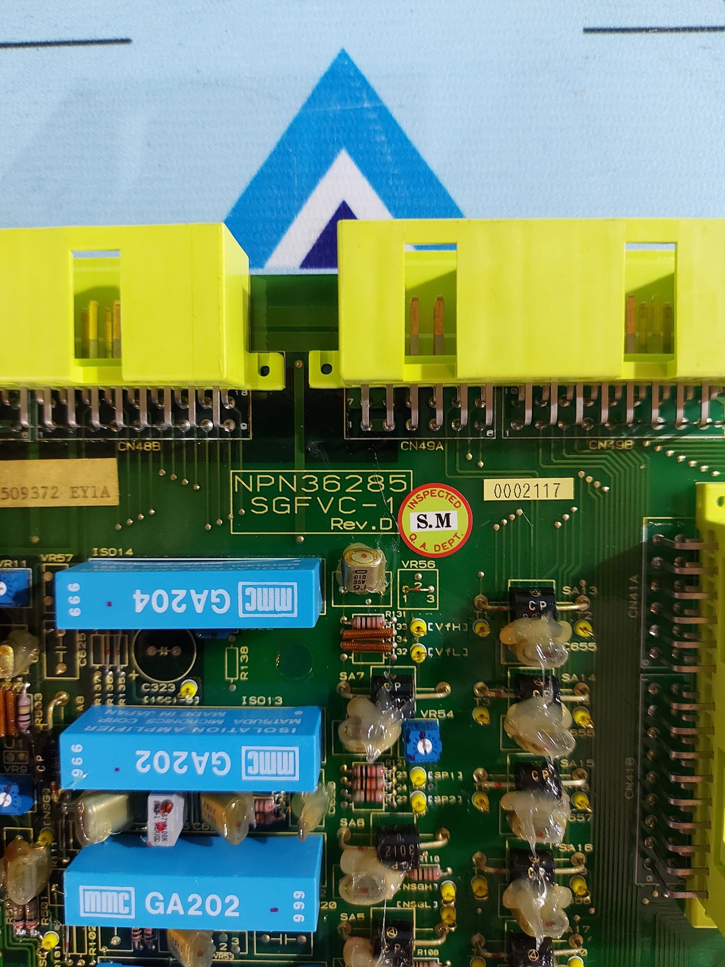 NISHISHIBA ELECTRIC NPN36285 SGFVC-1 REV.D MODULE