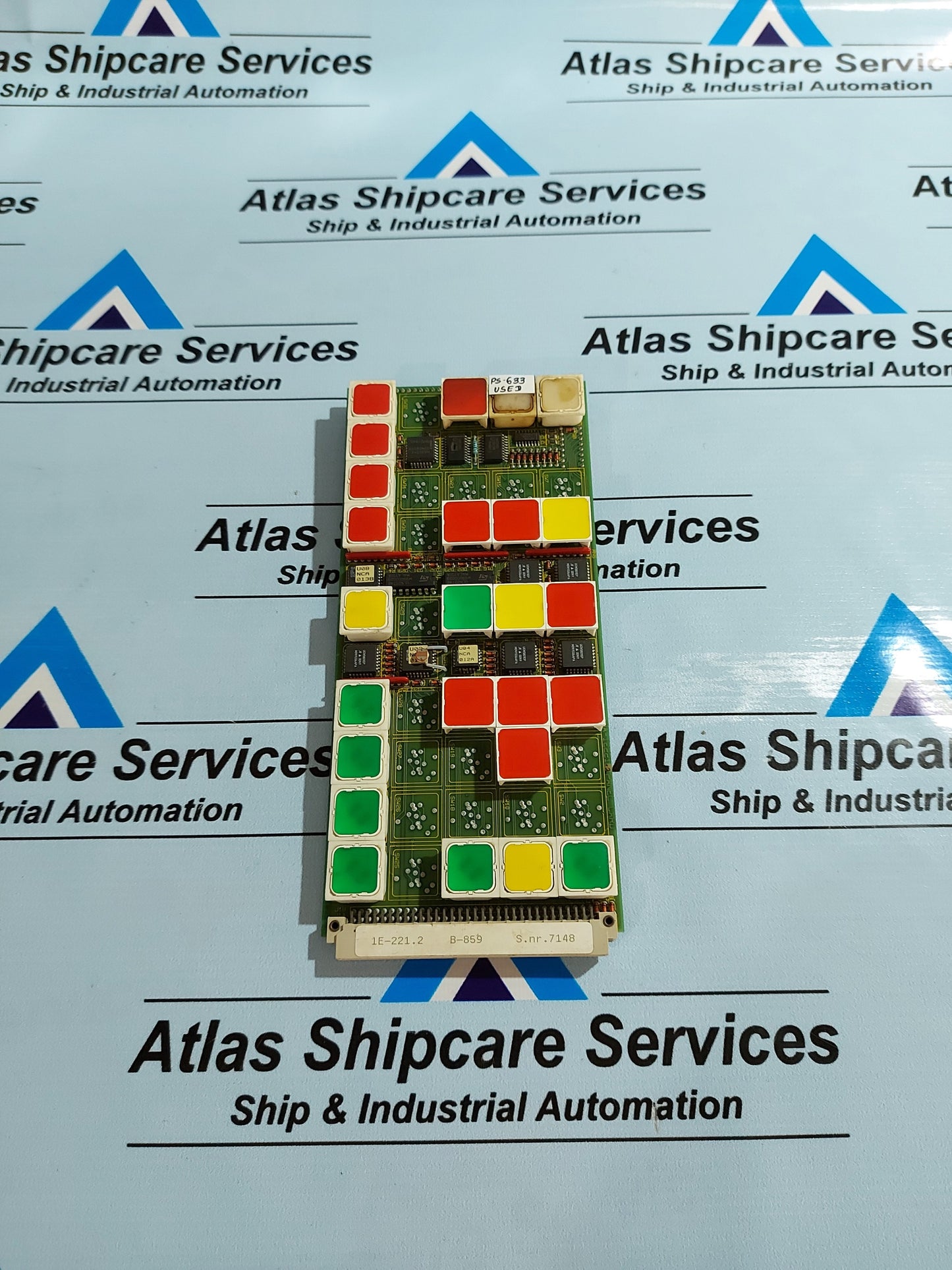 NORCONTROL 1E-221.2 NA-1E221.2 PANEL CARD HA331728A/A/A