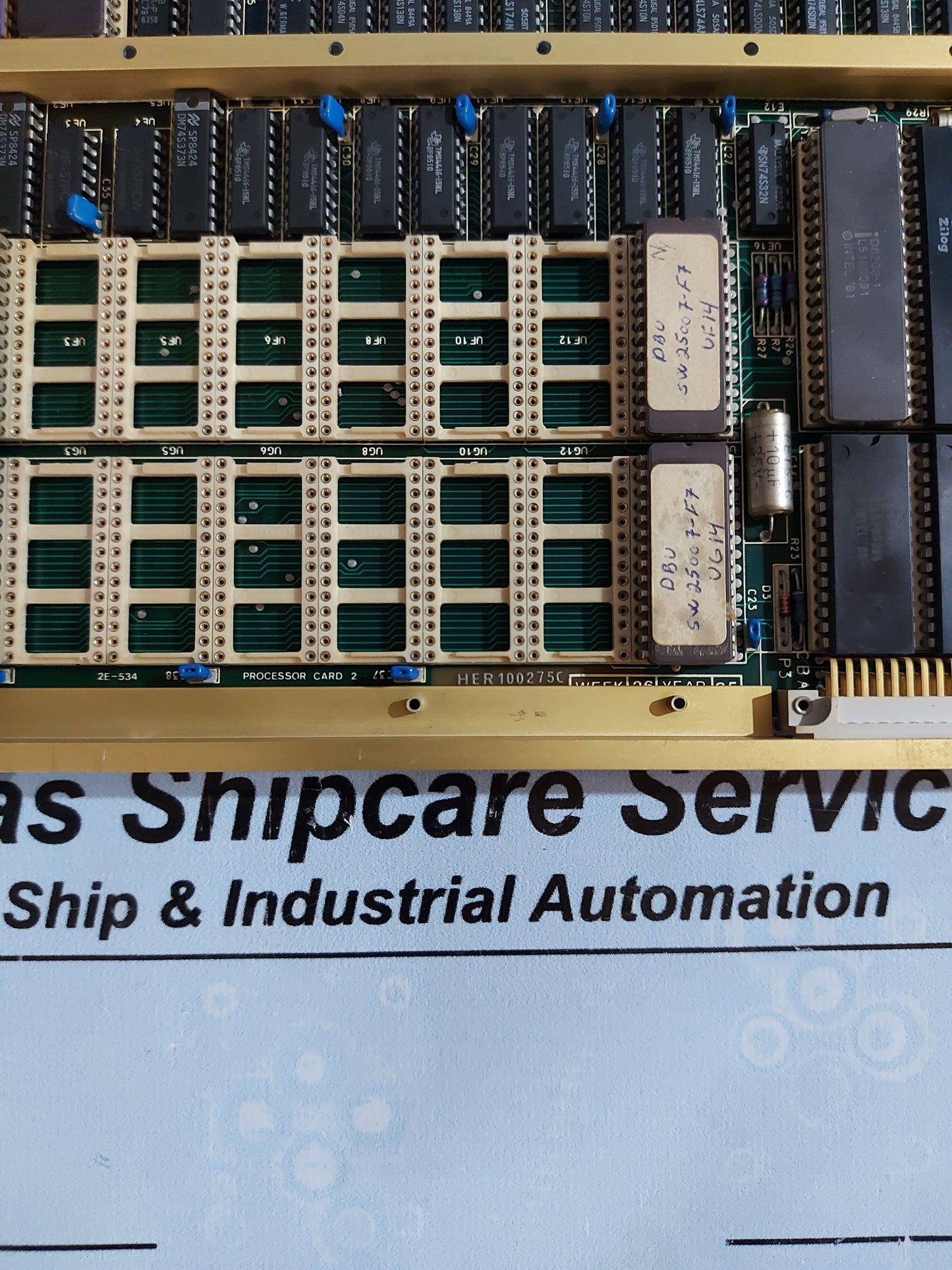NORCONTROL 2E-534 PROCESSOR CARD 2 HER100275C