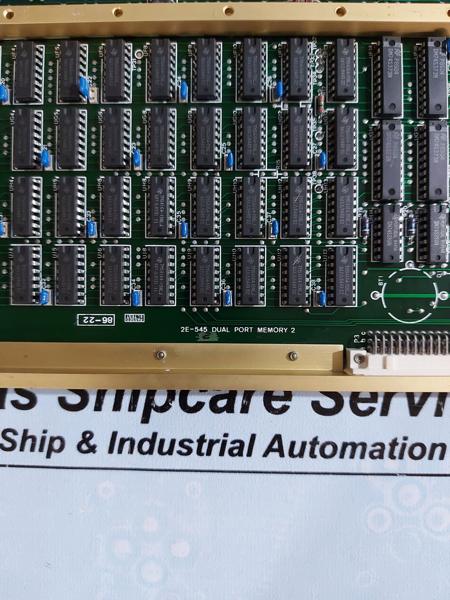 NORCONTROL 2E-545 DUAL PORT MEMORY 2 HEr100350A