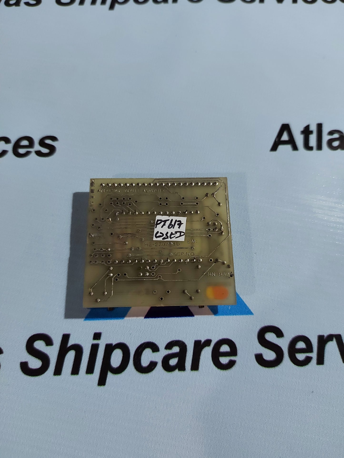 NORCONTROL NN-832.6 HE-220293D ANALOG INPUT ADAPTOR