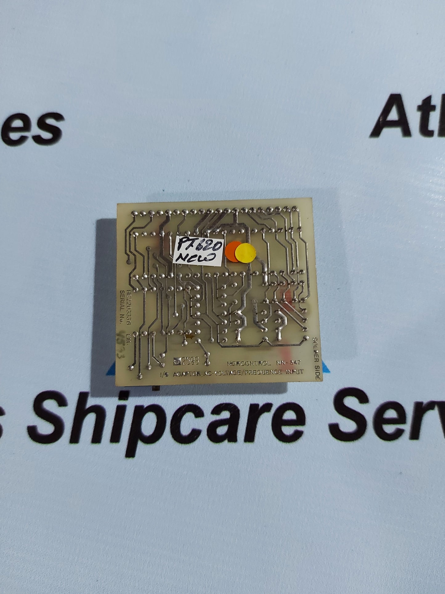 NORCONTROL NN 847 HE 220333B AC VOLTAGE/FREQUENCY INPUT ADAPTOR