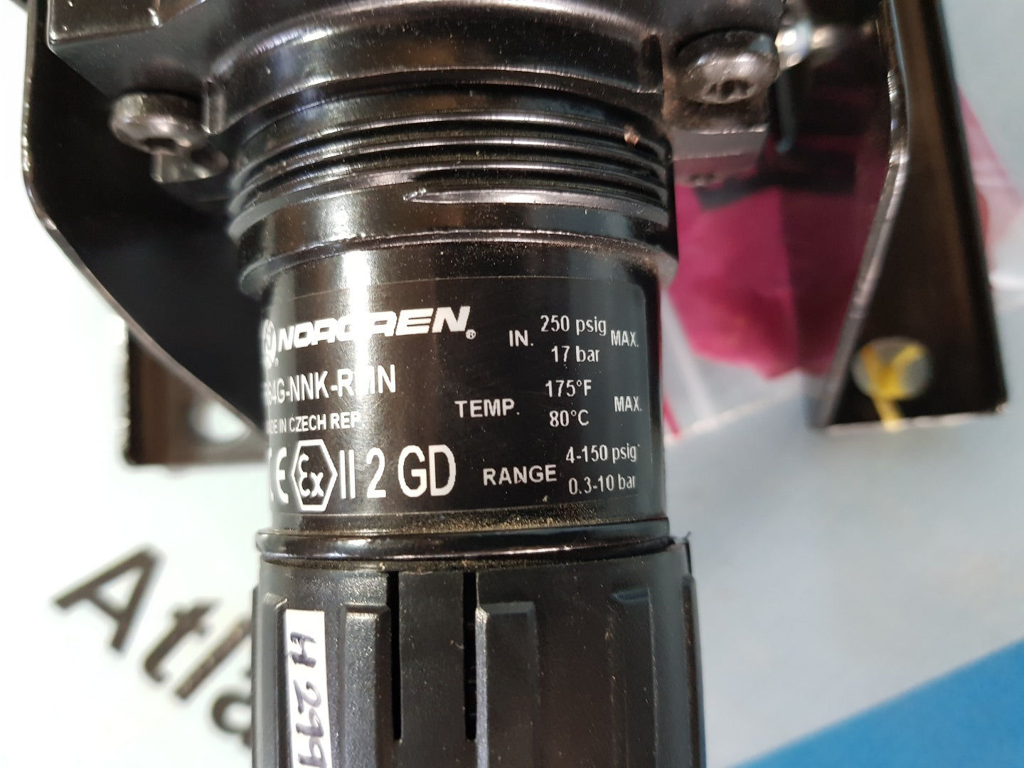 NORGEN R64G-NKN-RMN PRESSURE REGULATOR H299