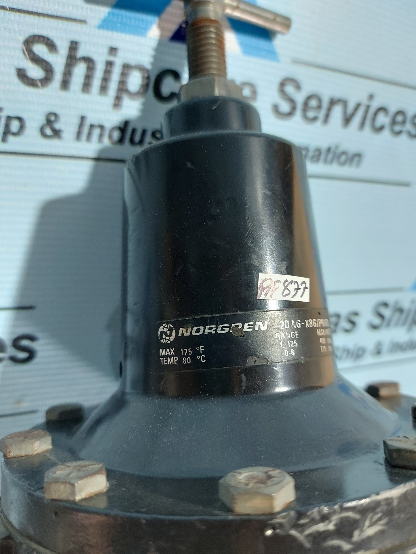 NORGREN 20AG-X8G/PH100 HIGH-FLOW PRESSURE REGULATOR
