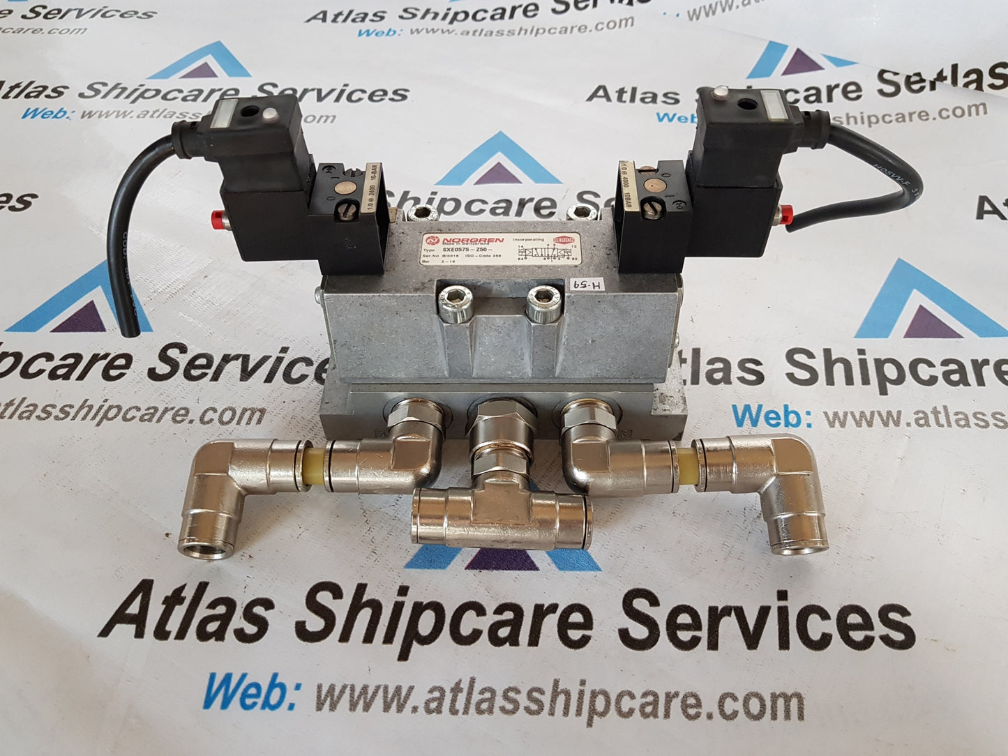 NORGREN SXE0575-Z50 PNEUMATIC DIRECTIONAL CONTROL VALVE H59