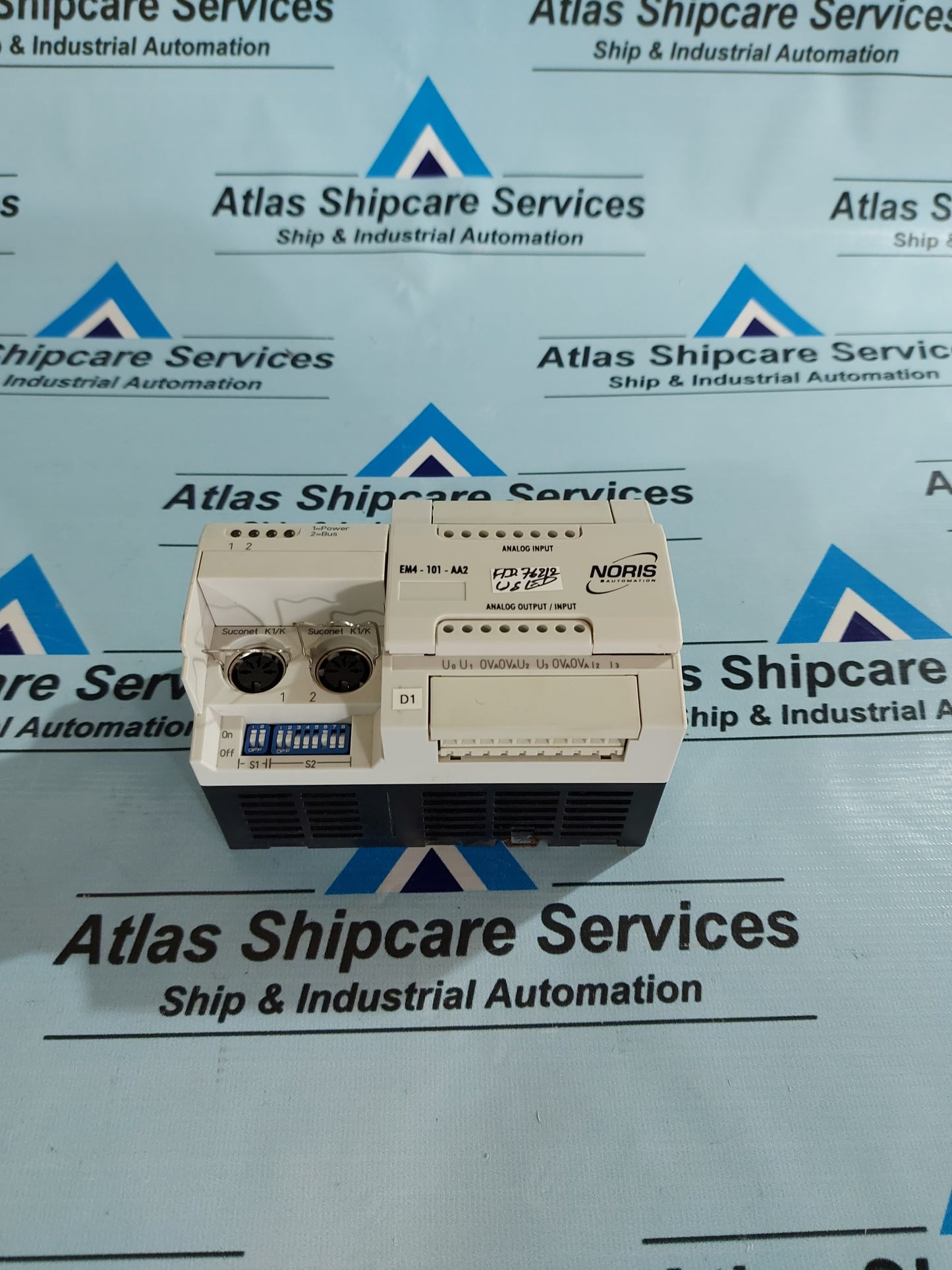 NORIS EM4-101-AA2 ANALOG INPUT/OUTPUT MODULE