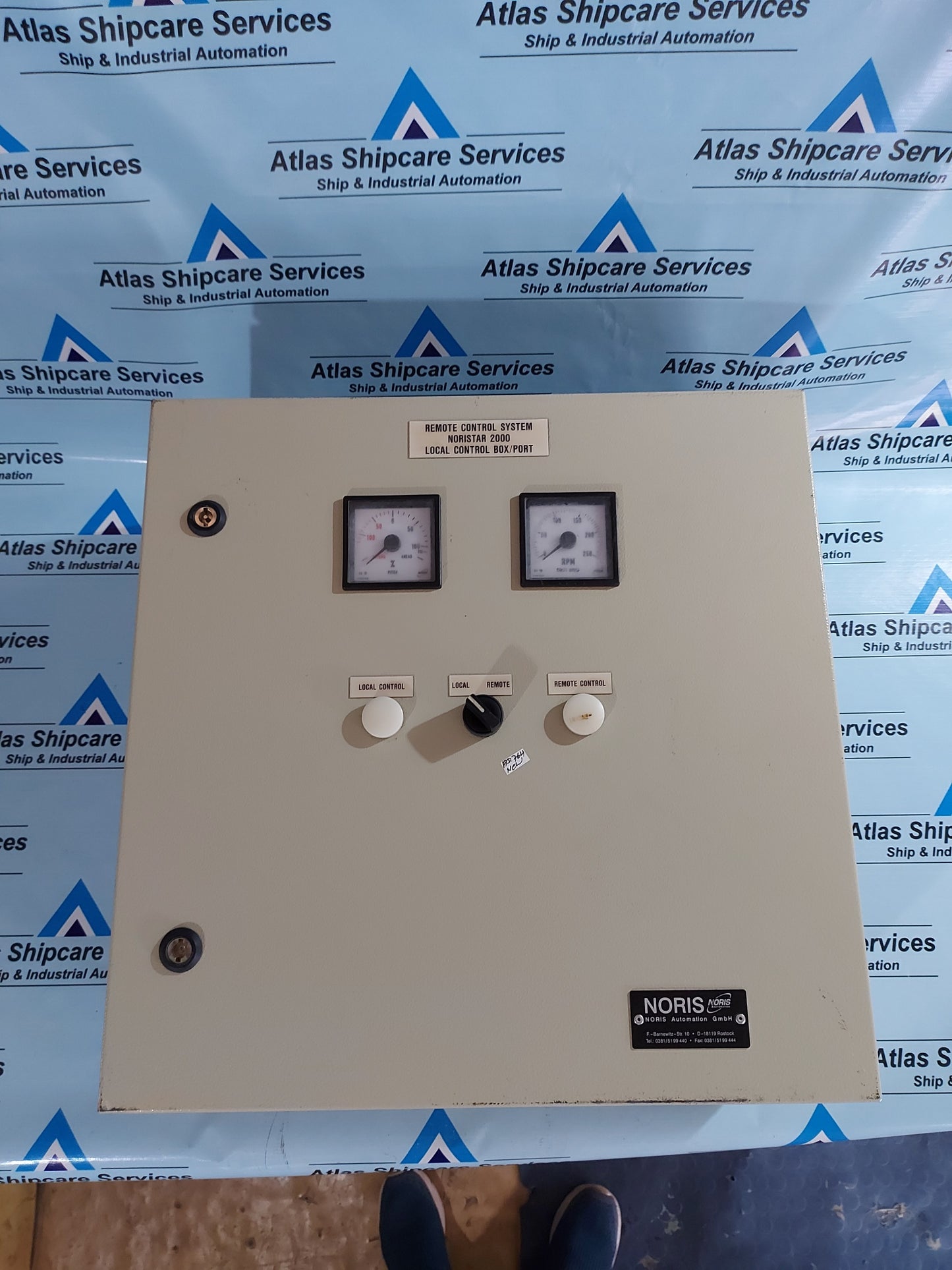 NORIS REMOTE CONTROL SYSTEM NORISTAR 2000 LOCAL CONTROL BOX/PORT
