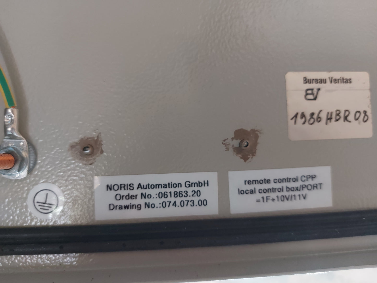 NORIS REMOTE CONTROL SYSTEM NORISTAR 2000 LOCAL CONTROL BOX/PORT