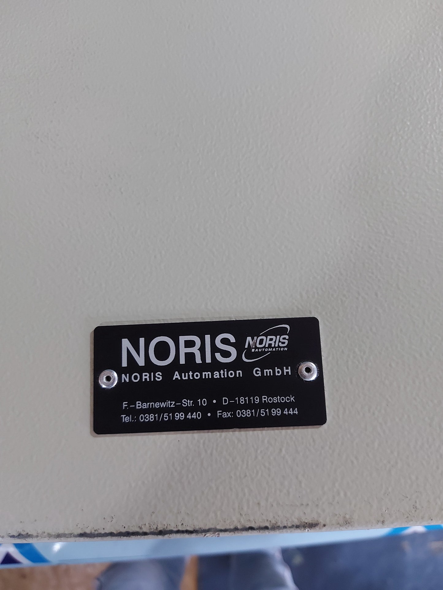 NORIS REMOTE CONTROL SYSTEM NORISTAR 2000 LOCAL CONTROL BOX/PORT