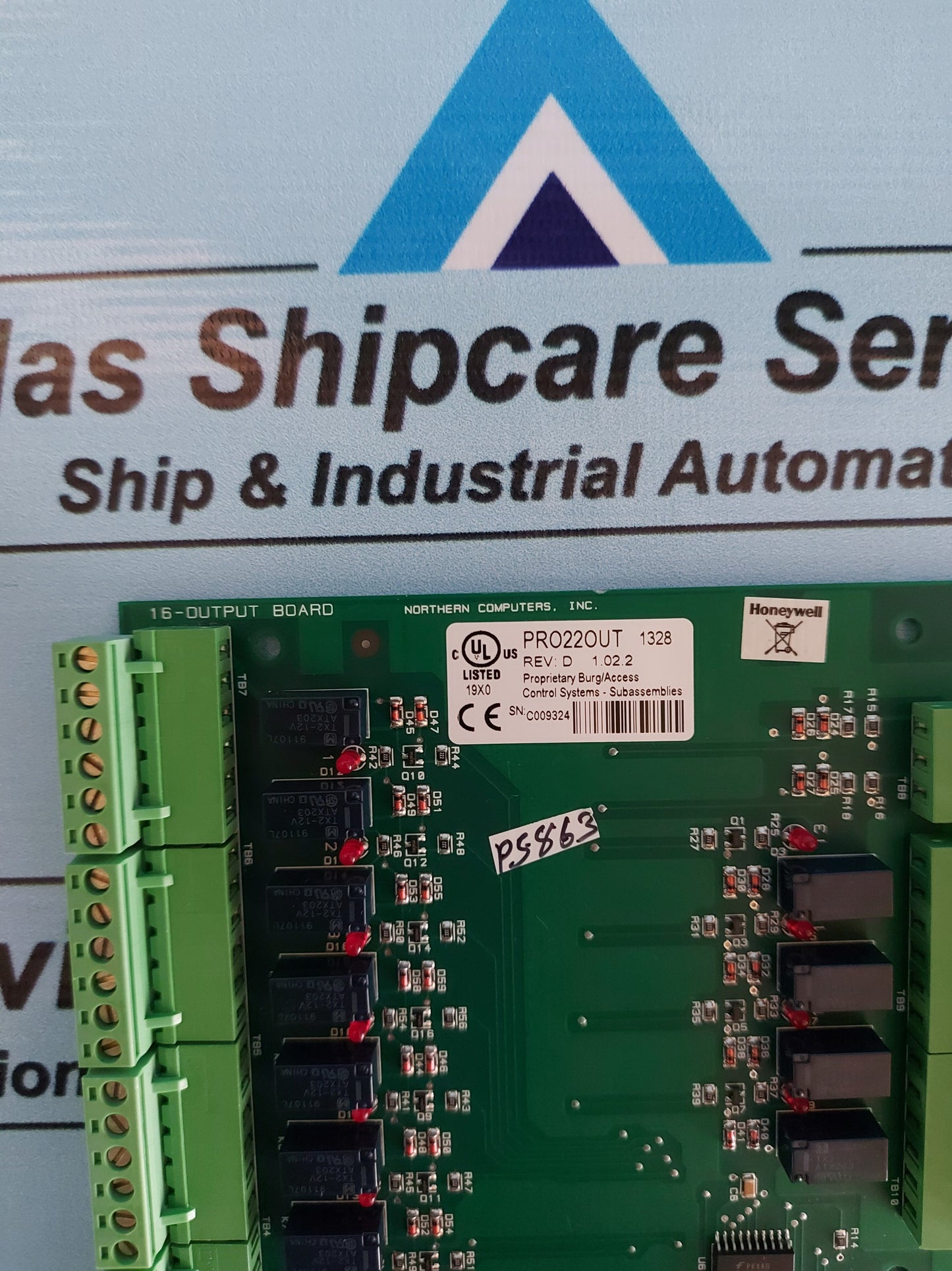 NORTHERN COMPUTERS PRO22OUT 16-OUTPUT BOARD