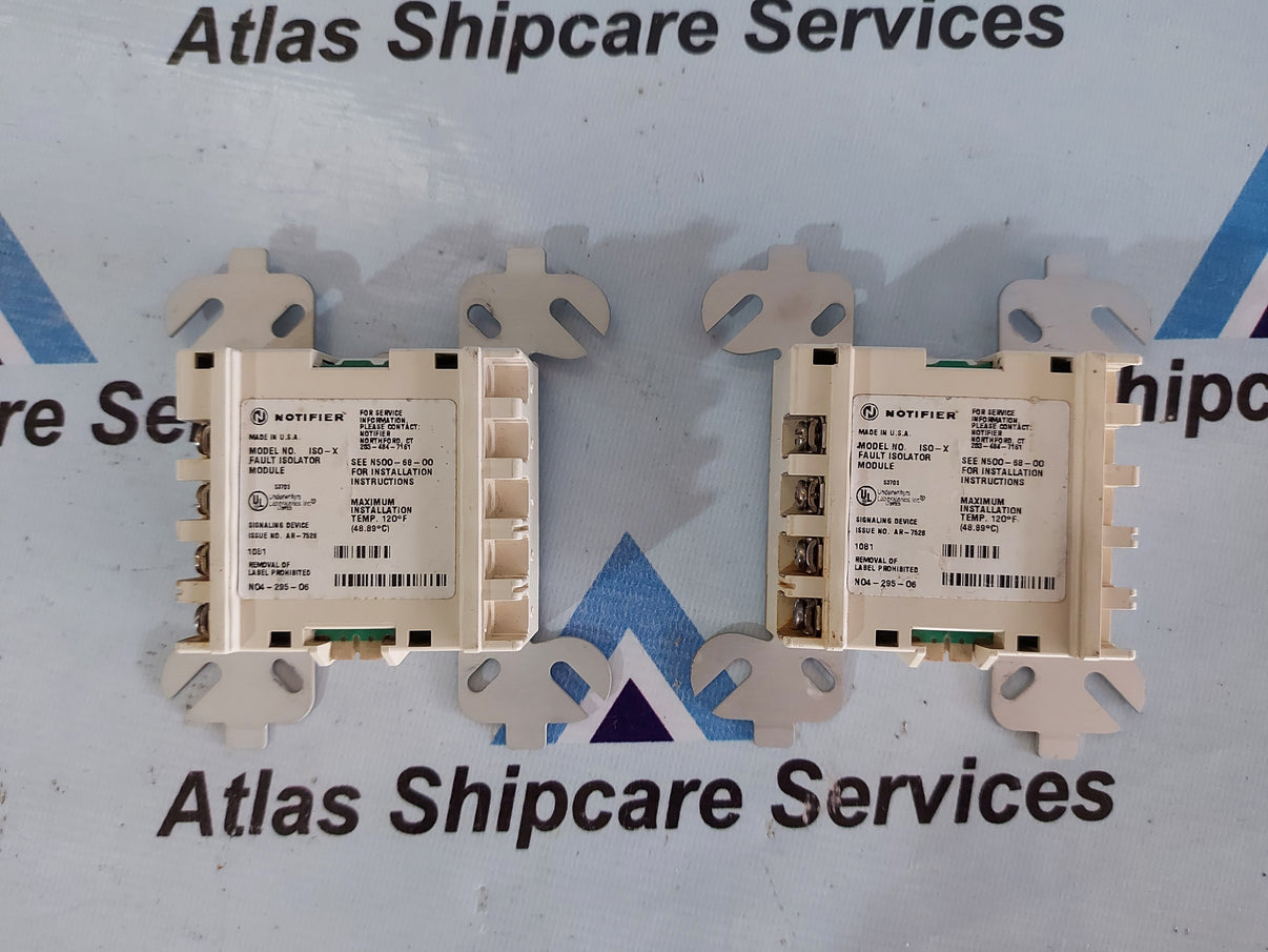 NOTIFIER ISO-X FAULT ISOLATOR MODULE – Atlas Shipcare Services