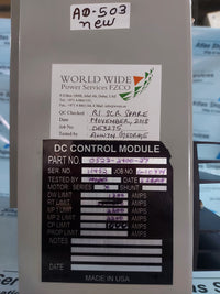 NOV 0522-2400-27 DC CONTROL MODULE
