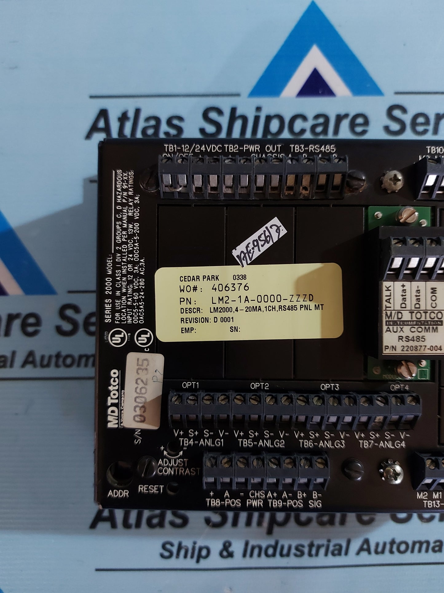 NOV M/D TOTCO SERIES 2000 LM2-1A-0000-ZZZD