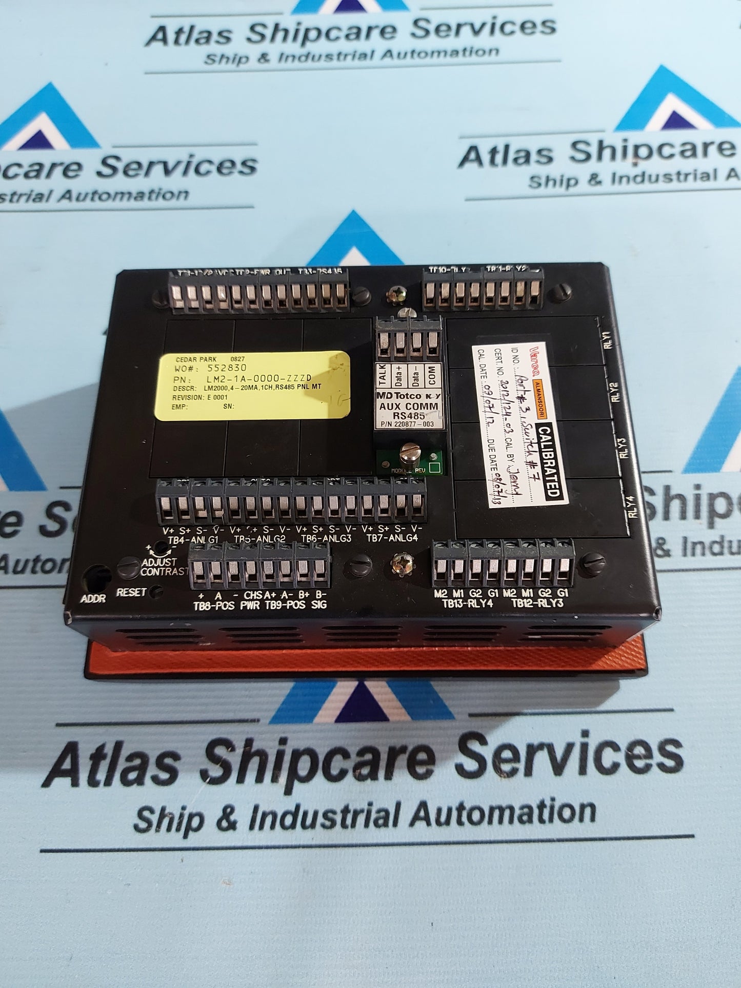 NOV M/D TOTCO SERIES 2000 LM2-1A-0000-ZZZD DISPLAY