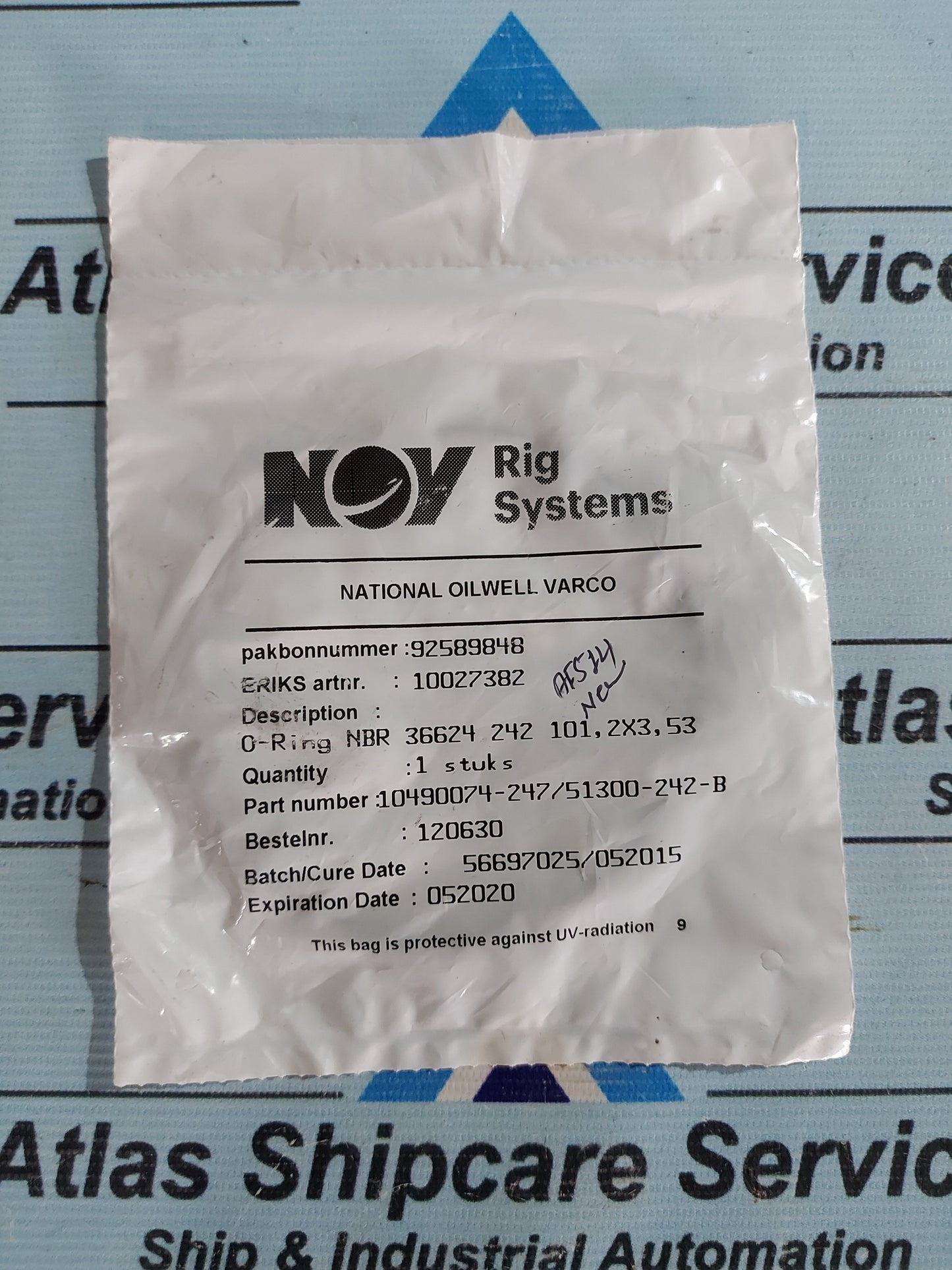 NOV O-RING NBR 36624 242 101,2X3,53