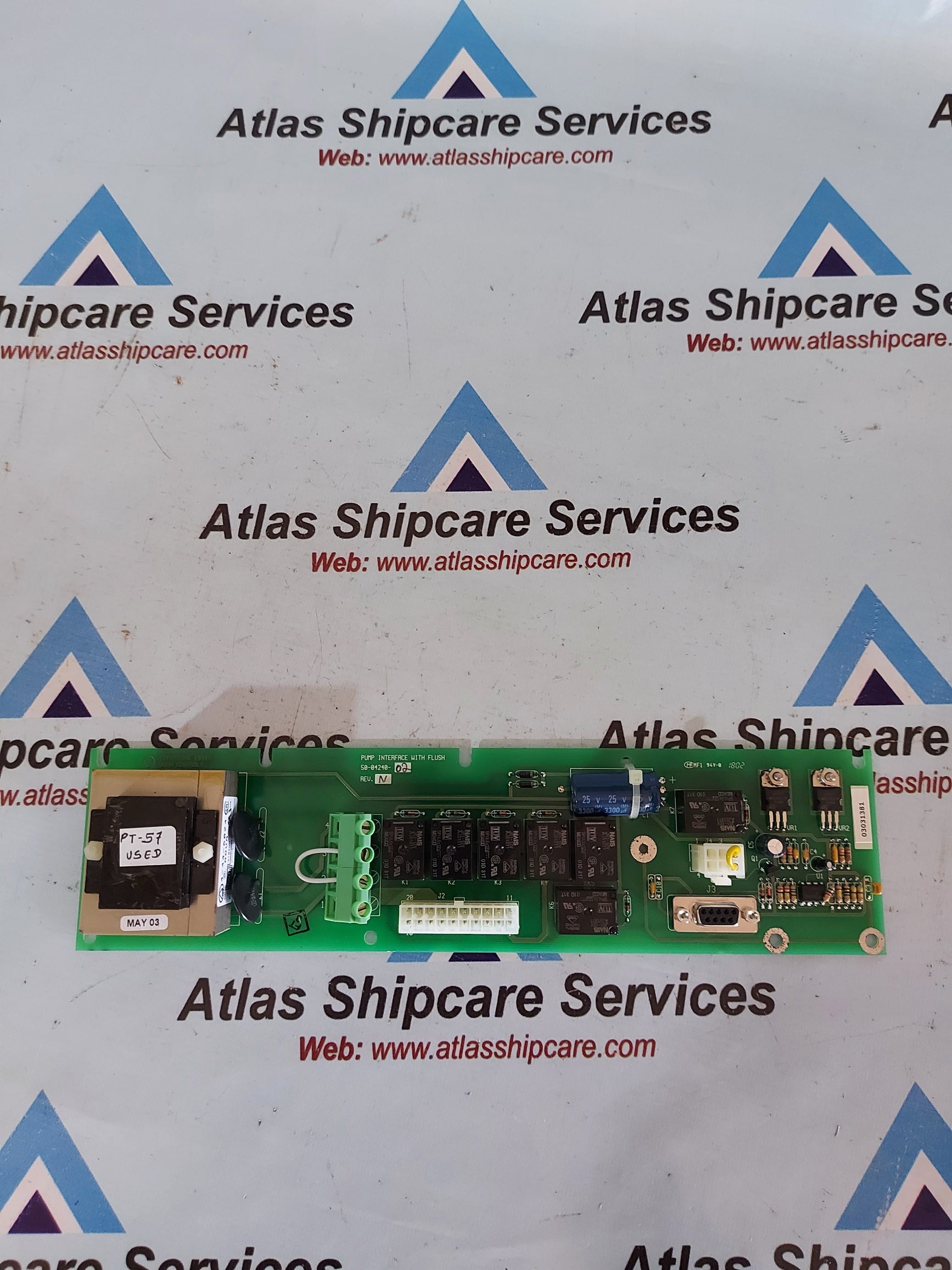 NOVA CONTROLS 50-04240-02 PUMP INTERFACE WITH FLUSH PCB