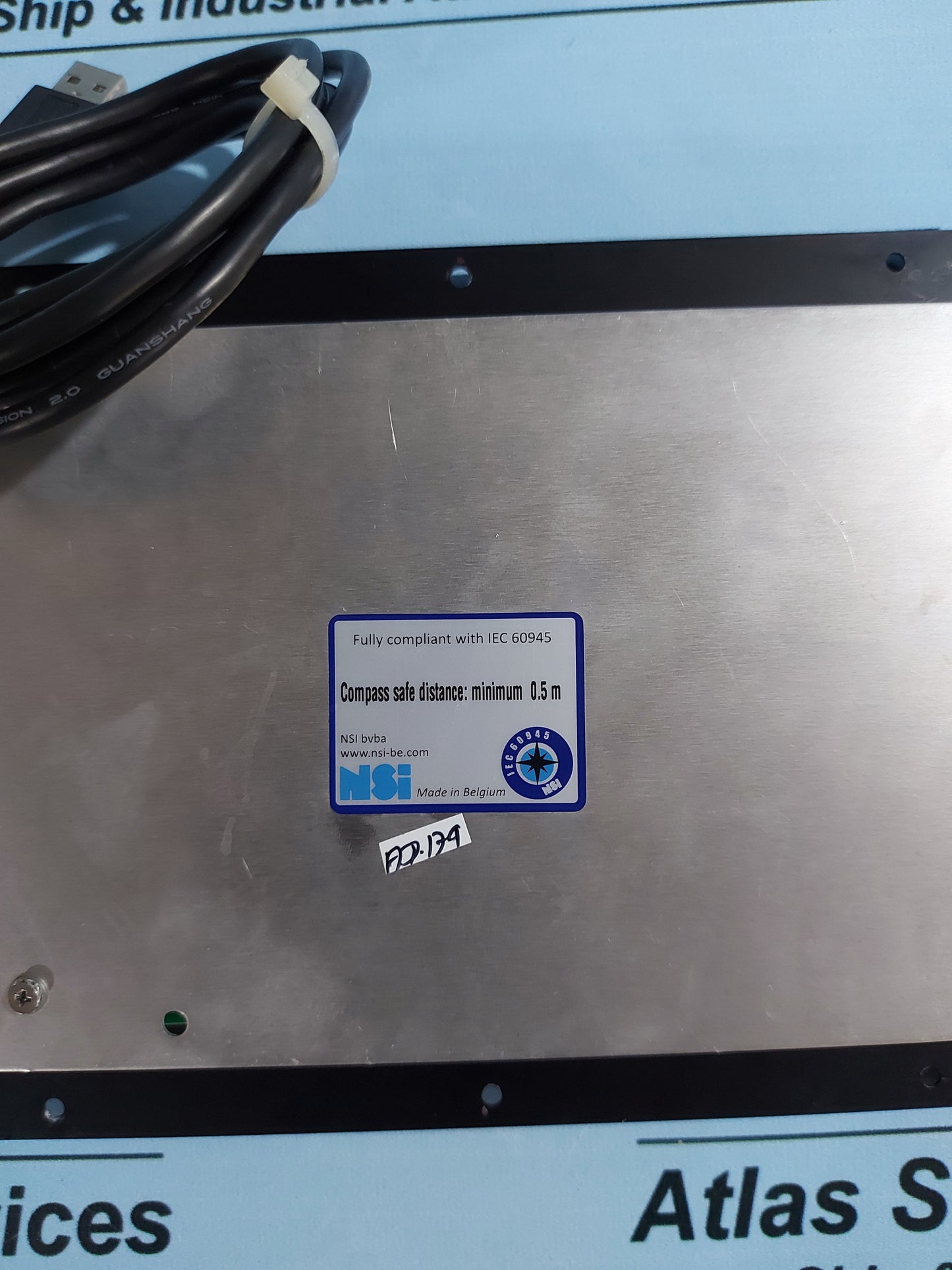 NSI KSML106B1289-W-MC1 BACKLIT KEYBOARD