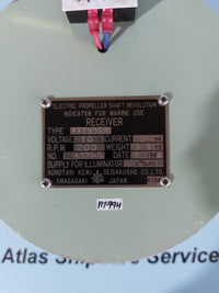 NUNOTANI KEIKI FE150SK ELECTRIC PROPELLER SHAFT REVOLUTION INDICATOR