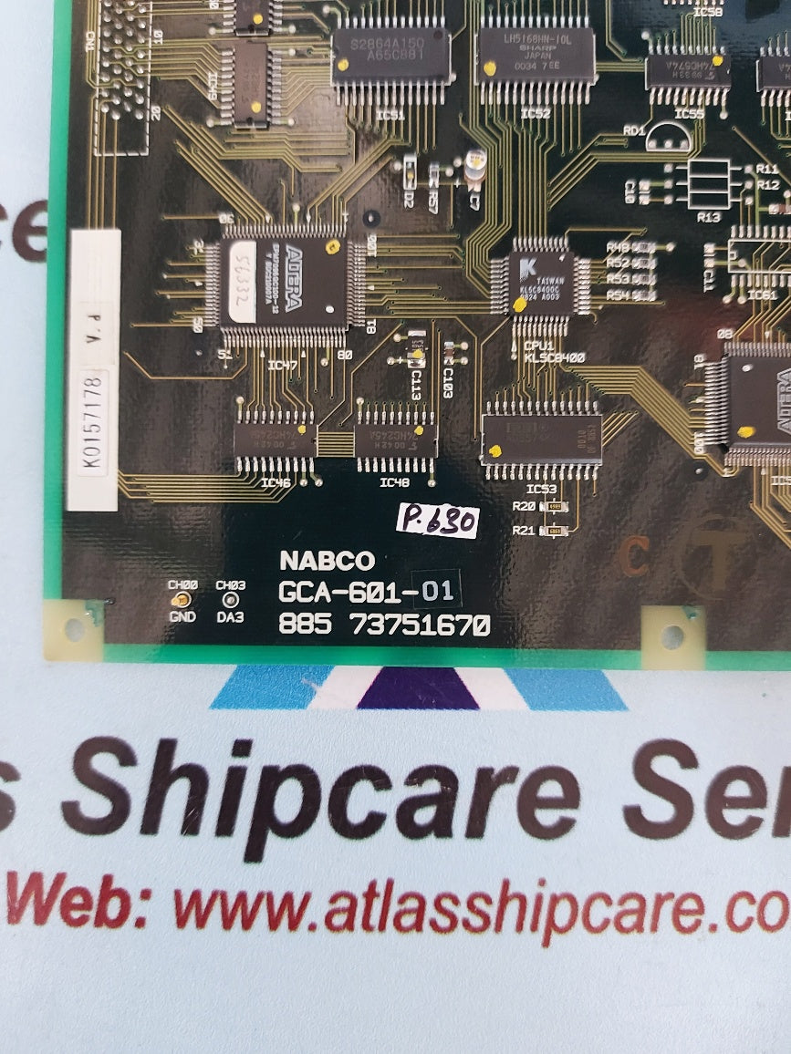 Nabco GCA-601-01 885 73751670 Pcb Board