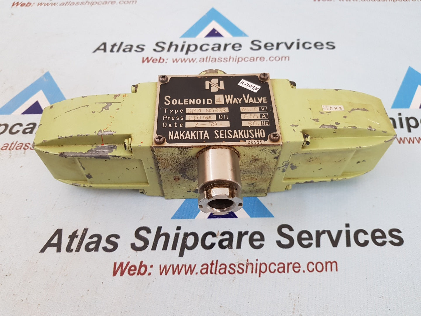 Nakakita-6MM-NS692 Solenoid 4 Way Valve H429