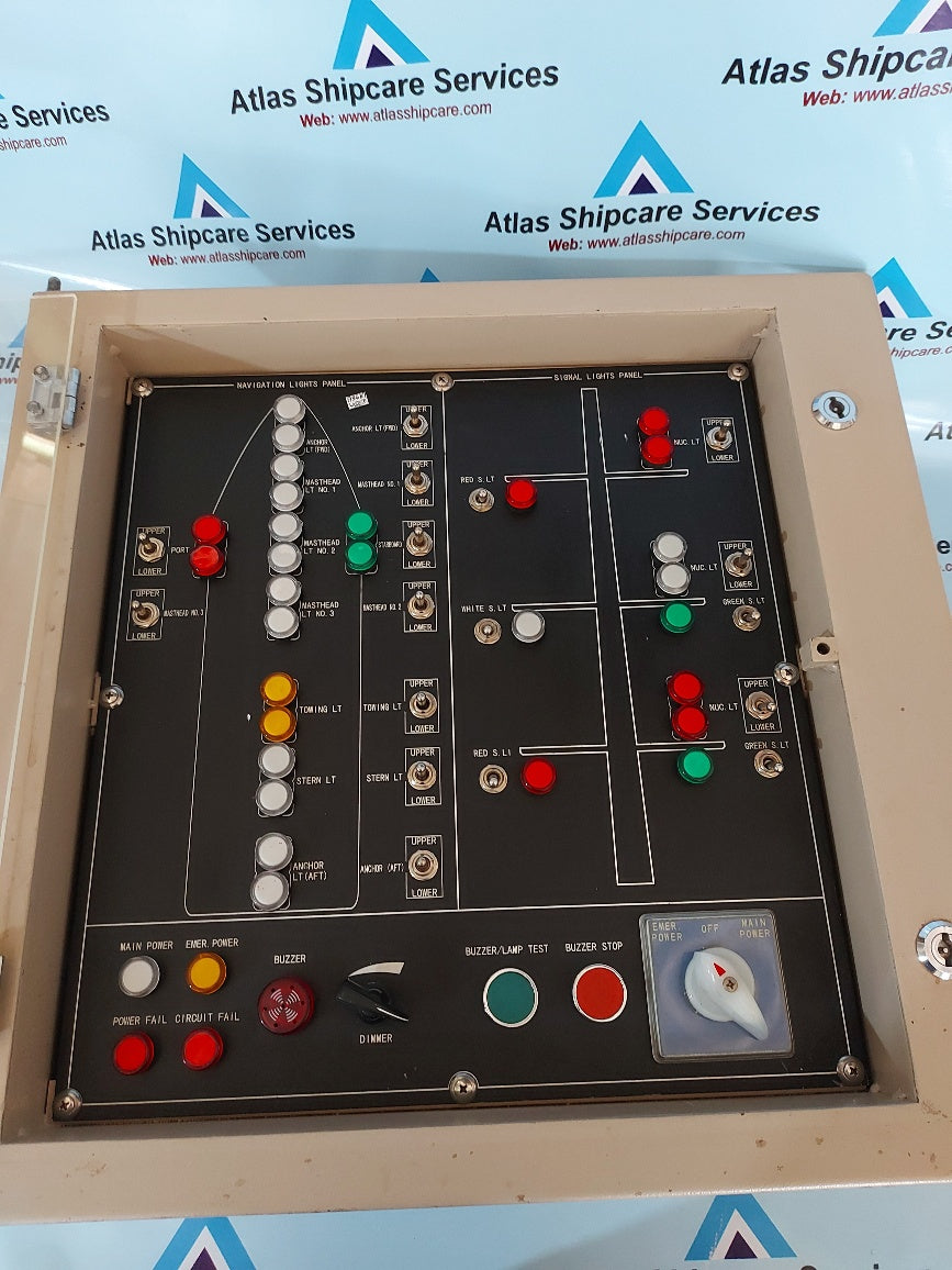 Navigation Lights Control Panel – Atlas Shipcare Services