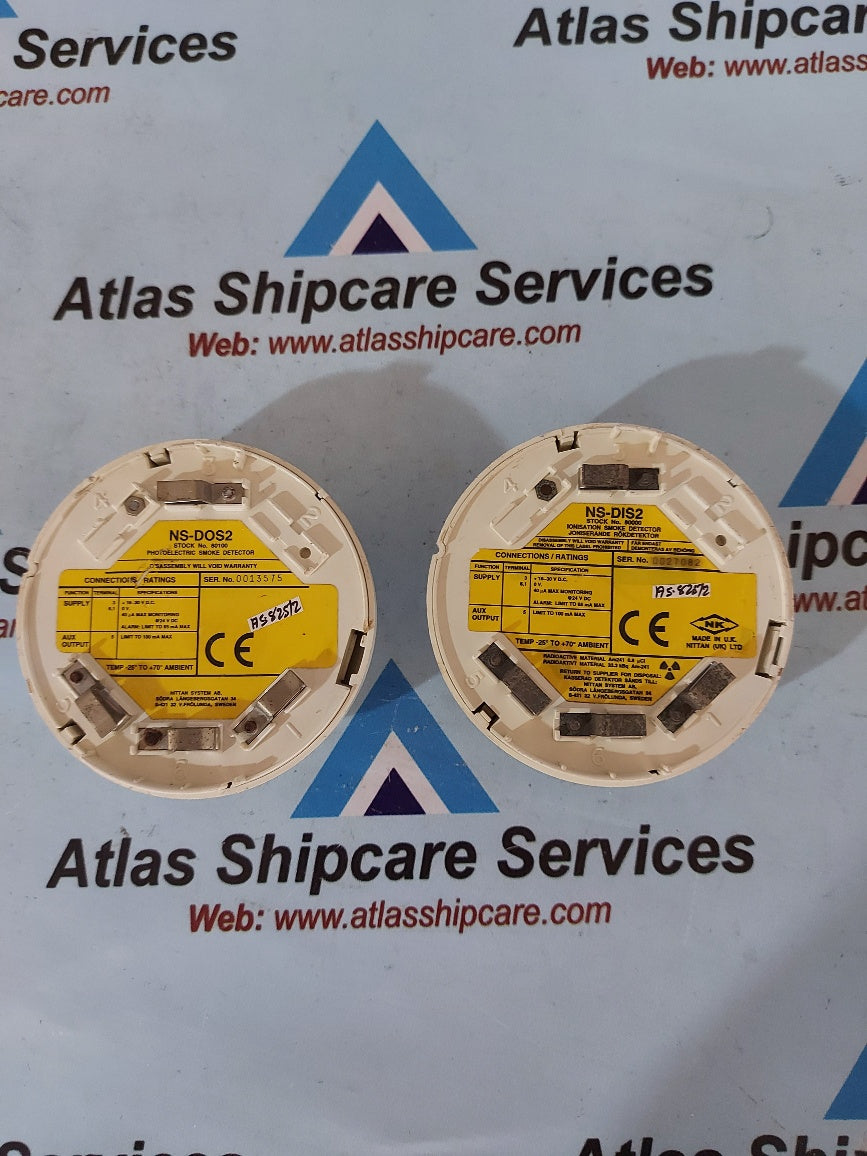 Dis2 Nittan NS-DIS2 Ionisation Smoke Detector – Atlas Shipcare Services