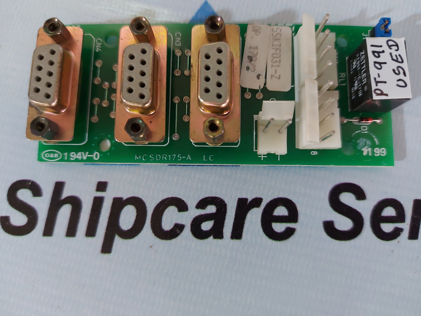 O &amp; B MCSDR175-A LC PCB CARD