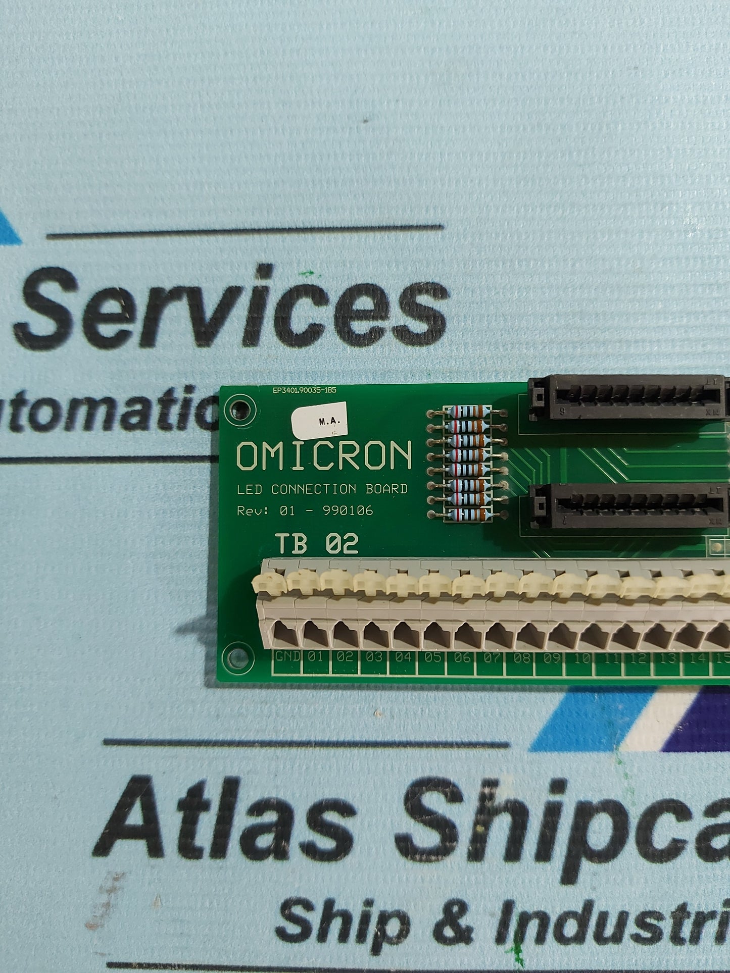 OMICRON 01-990106 LED CONNECTION BOARD