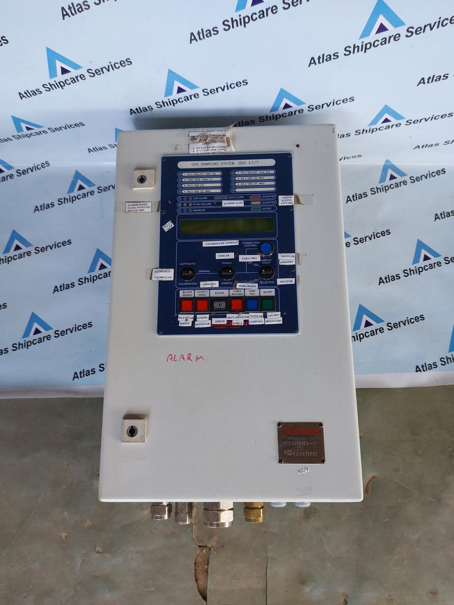 OMICRON GAS SAMPLING SYSTEM OGS 3.1/7