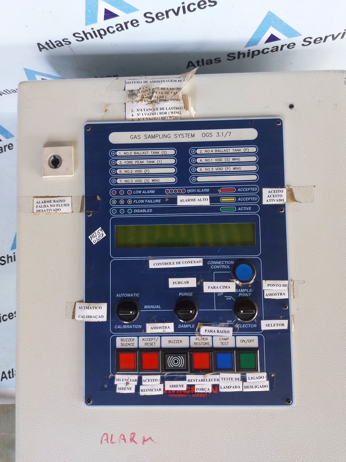 OMICRON GAS SAMPLING SYSTEM OGS 3.1/7