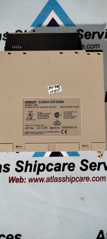 OMRON C200H-OC226N OUTPUT UNIT