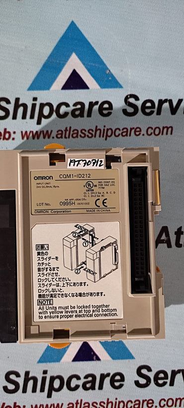 OMRON CQM1-ID212 INPUT UNIT
