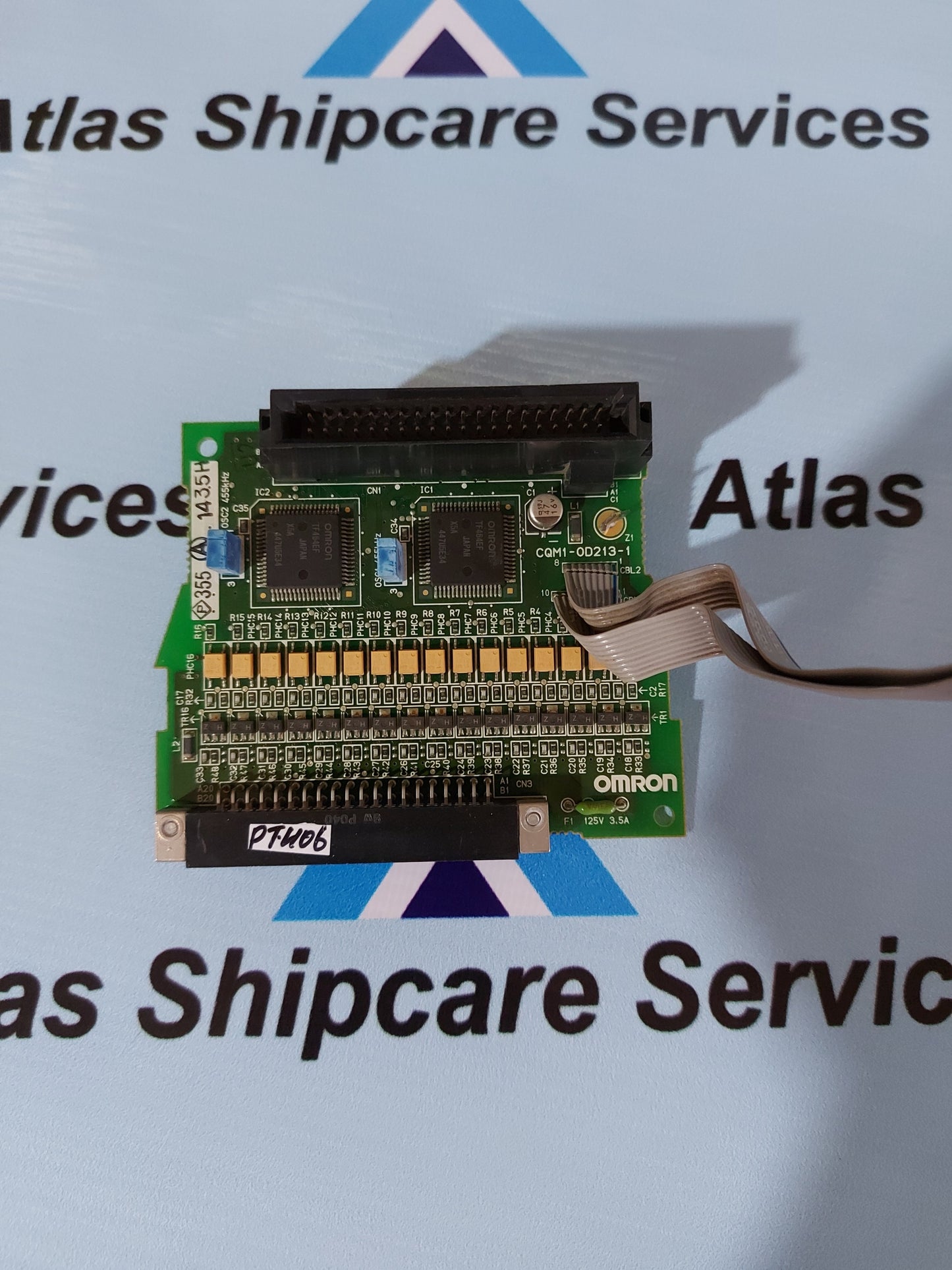 OMRON CQM1-OD213-1 3384672-4B PCB CARD