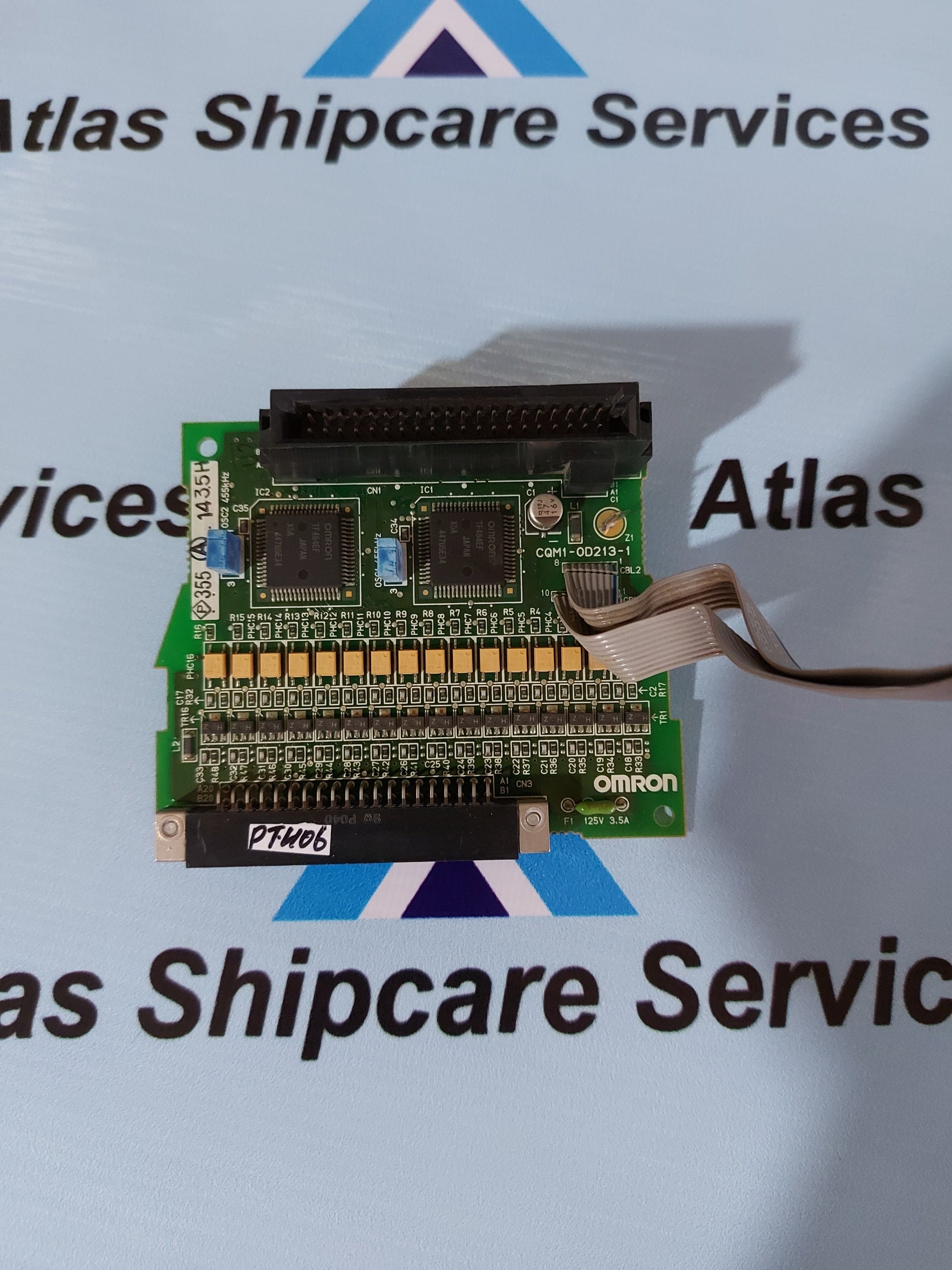 OMRON CQM1-OD213-1 3384672-4B PCB CARD