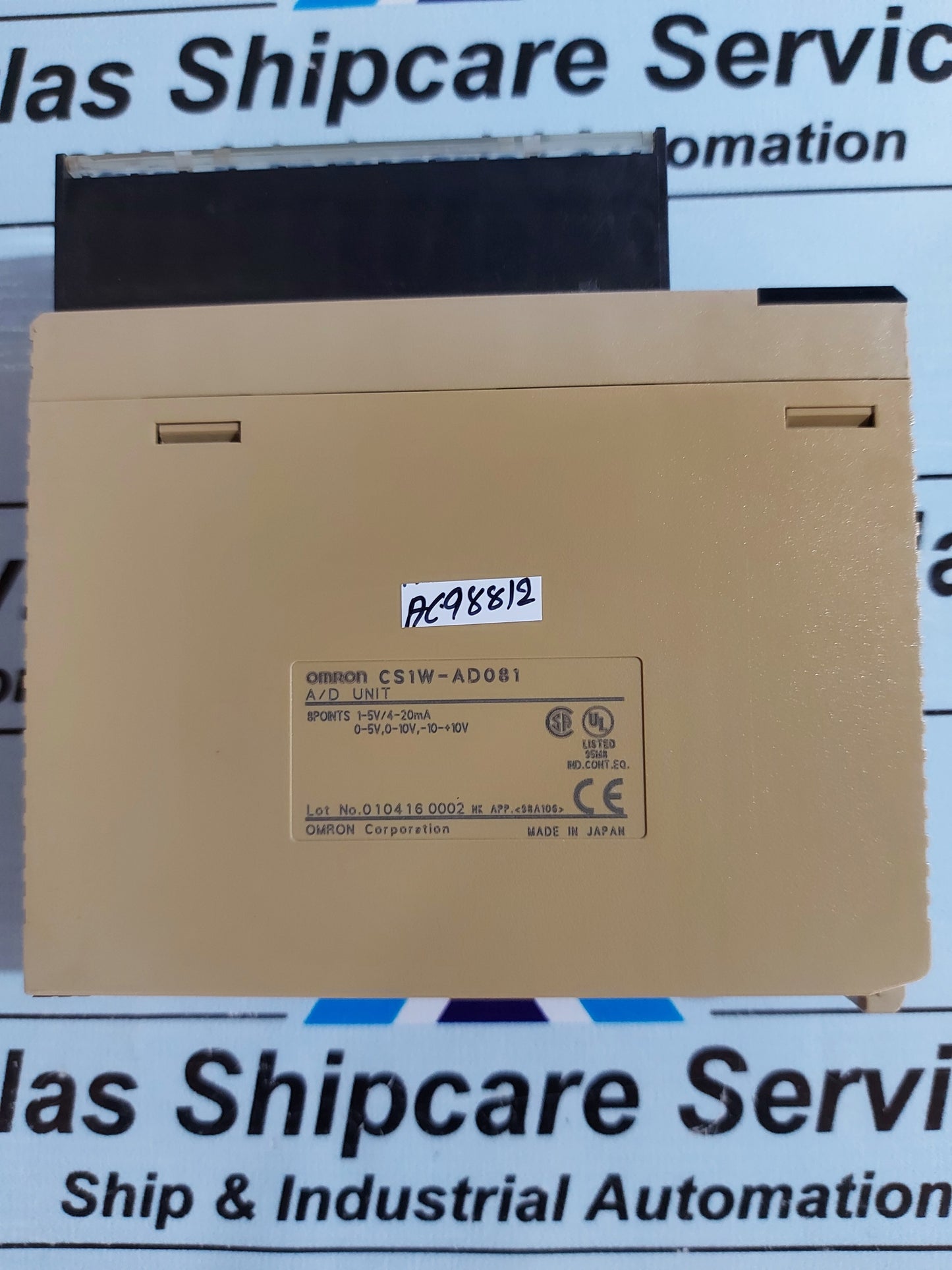 OMRON CS1W-AD081 A/D UNIT