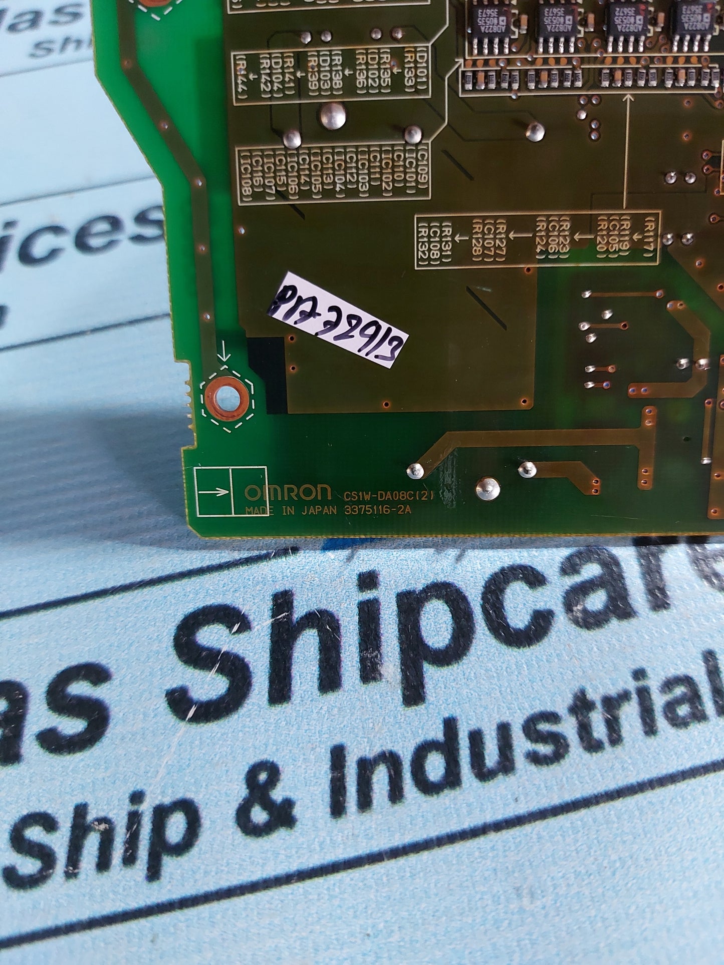 OMRON CS1W-DA08C(2) PCB CIRCUIT BOARD
