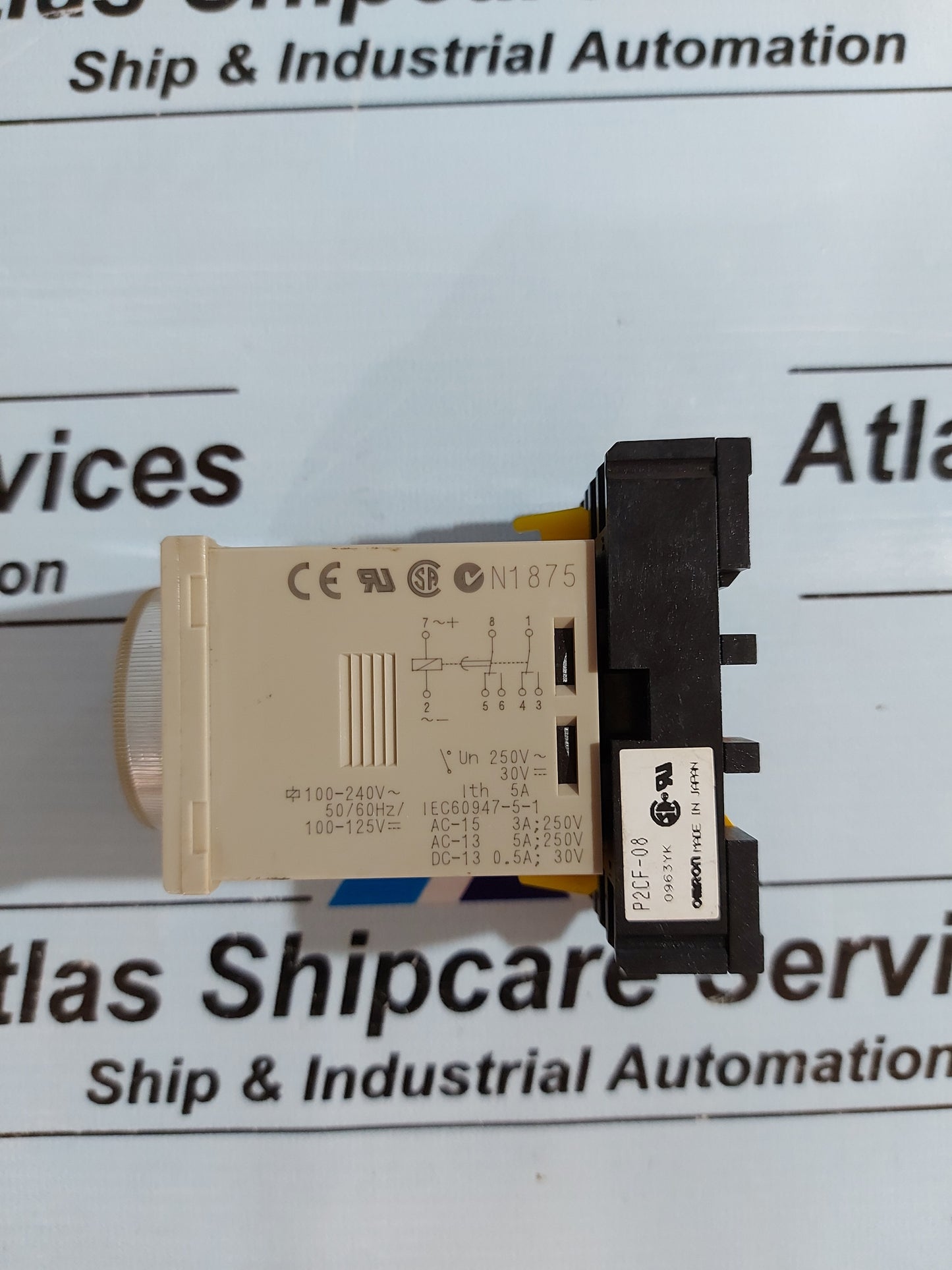 OMRON H3CR-A8E SOLID-STATE MULTIFUNCTIONAL TIMER