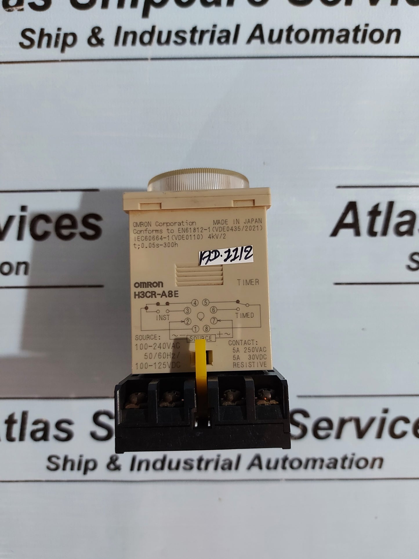 OMRON H3CR-A8E SOLID-STATE MULTIFUNCTIONAL TIMER