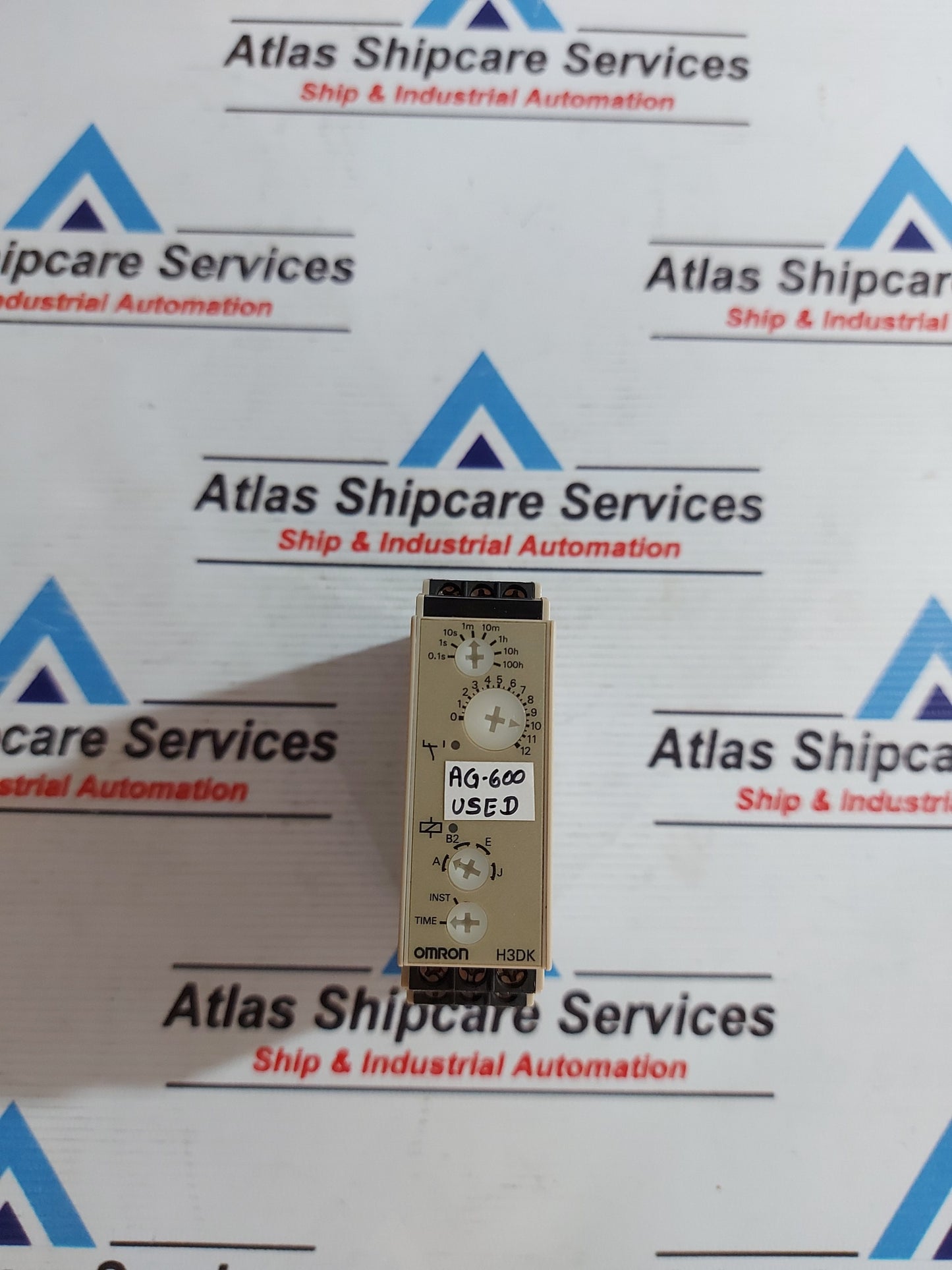 OMRON H3DK-S2 TIMER RELAY 0.1s-1200h AG600