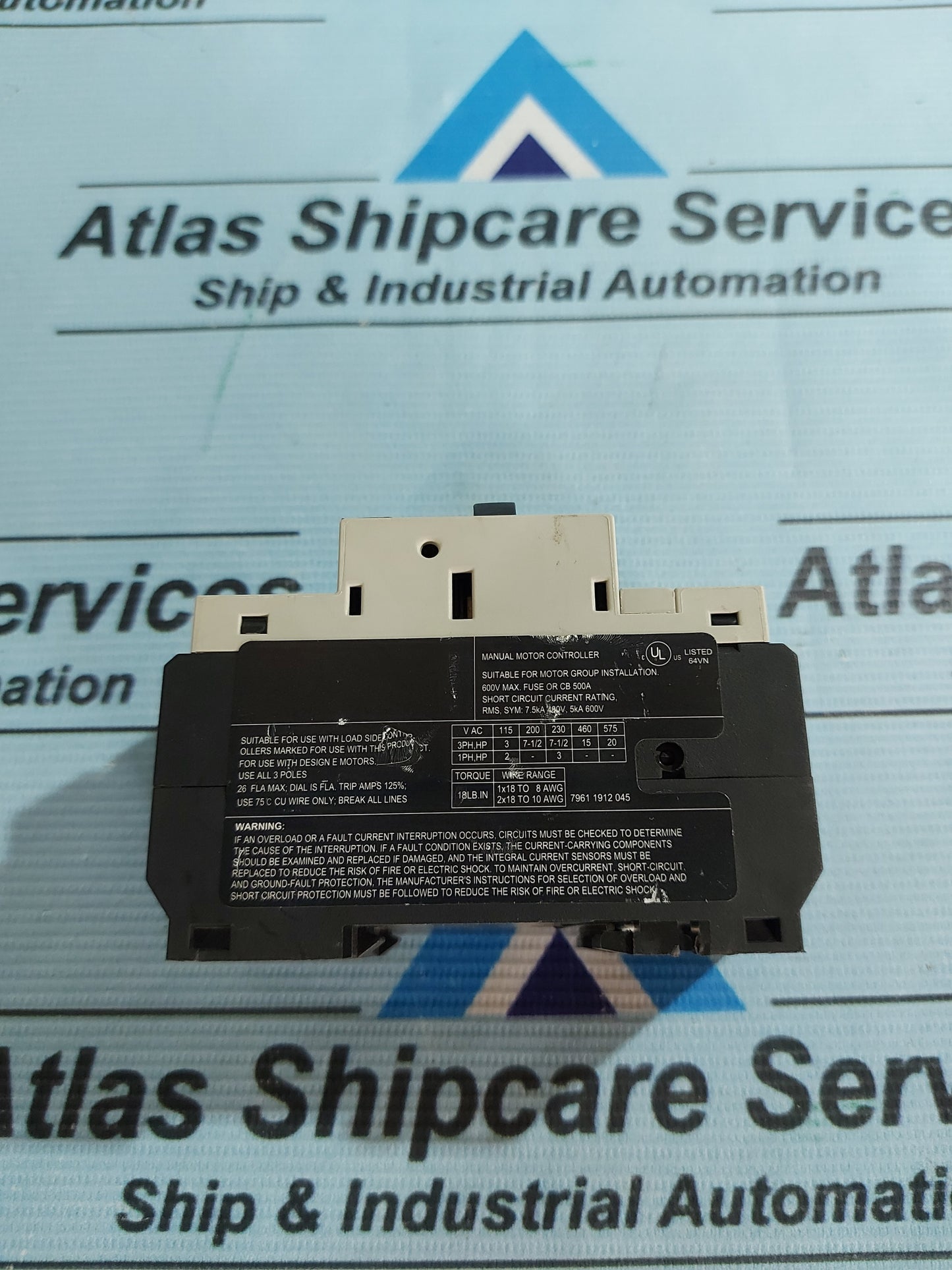 OMRON J7MN-3P MPCB MOTOR PROTECTION UNIT