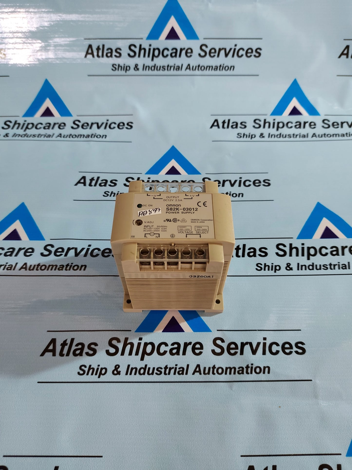 OMRON S82K-03012 POWER SUPPLY MODULE
